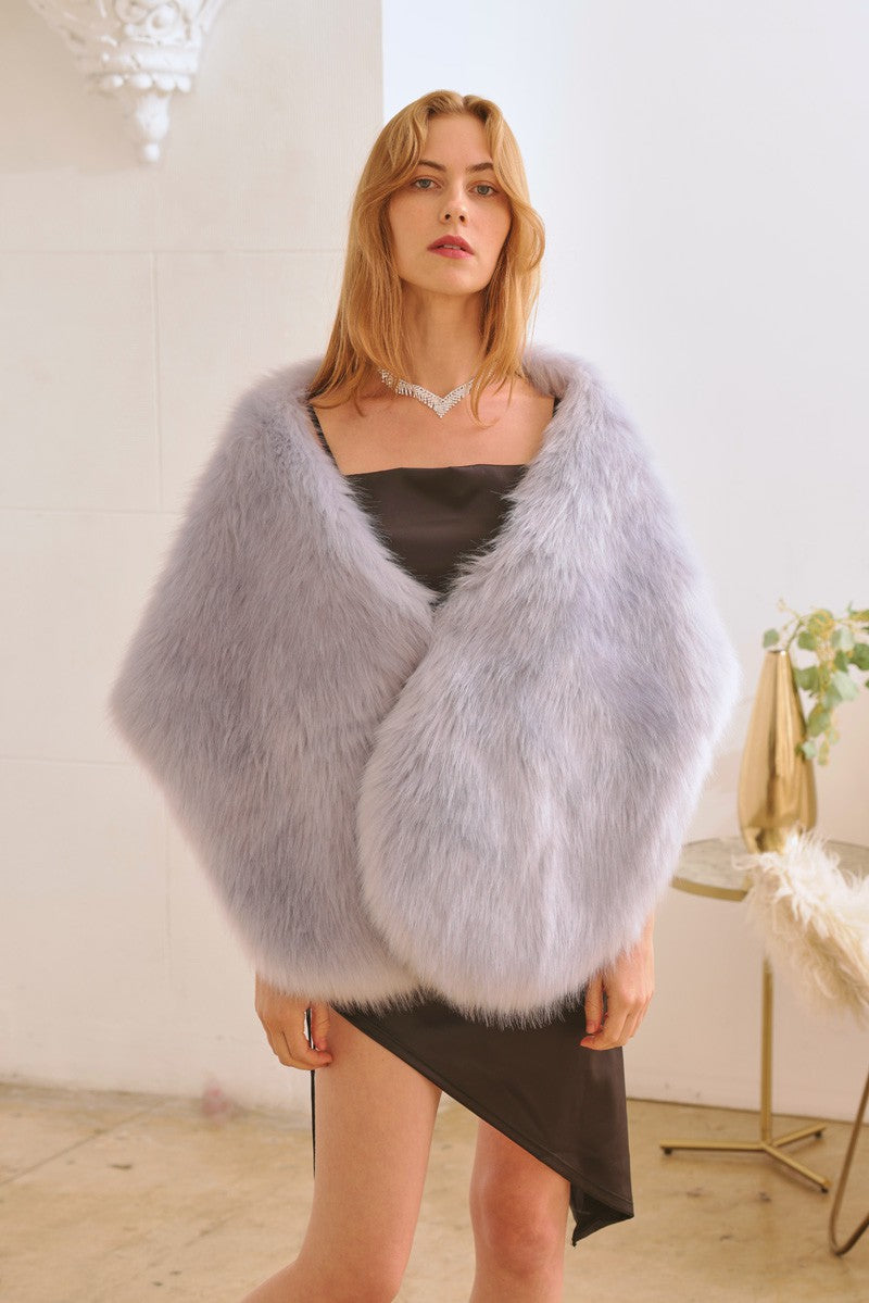 Paloma Faux Fur Wrap