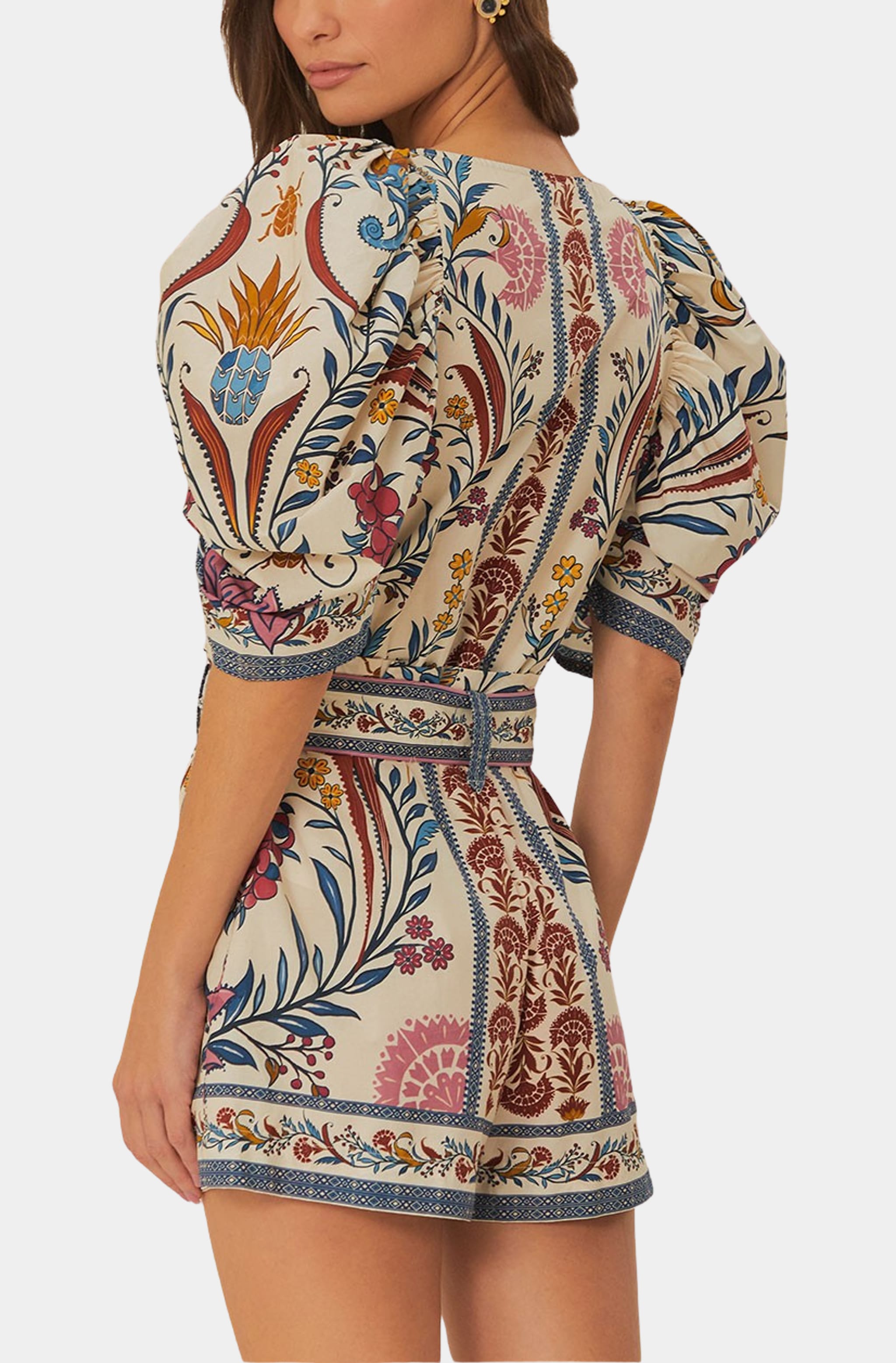 Romantic Lightness Cream Romper