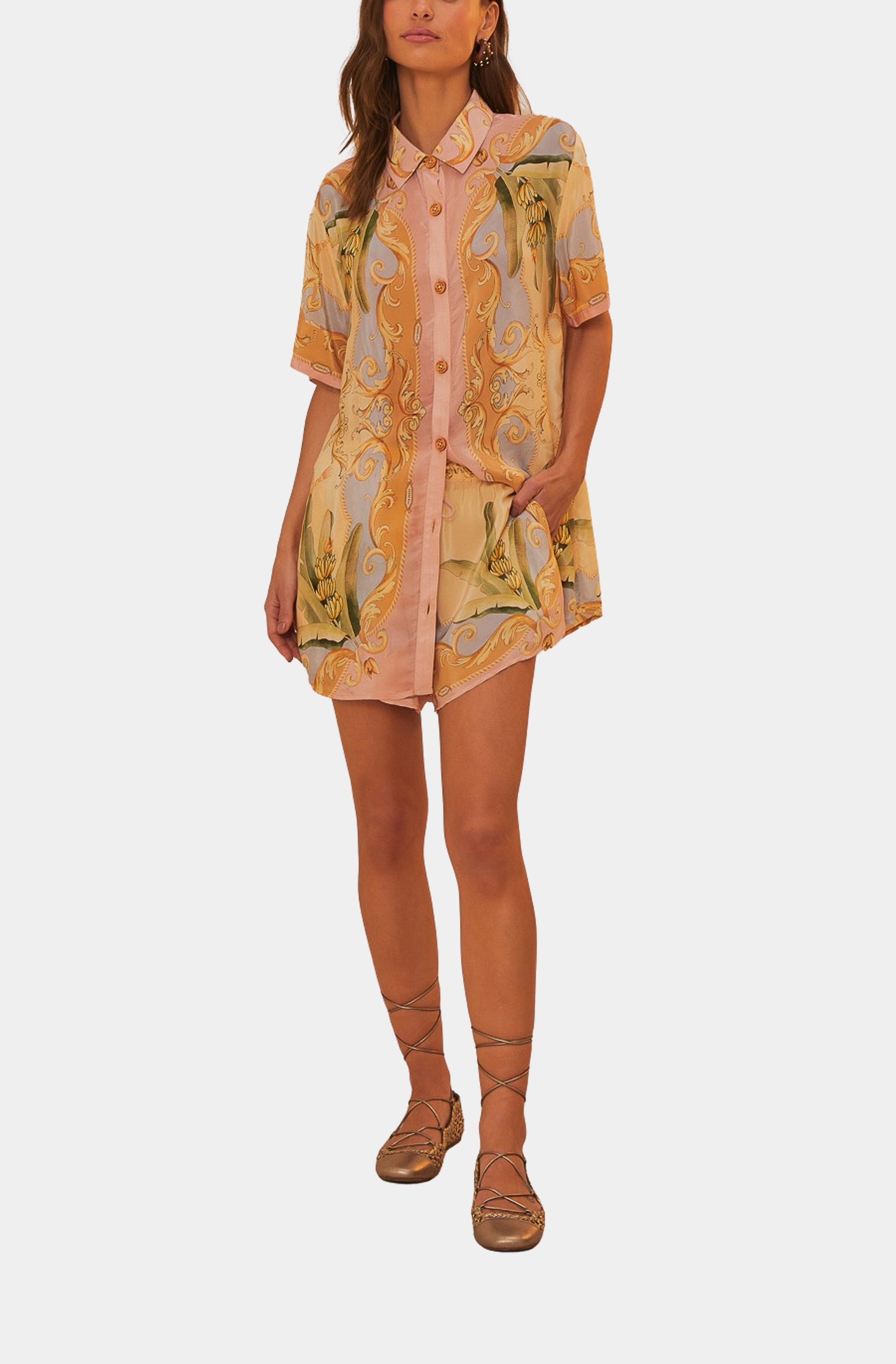 Banana Royalty Kalendoscope Multicolor Shirt