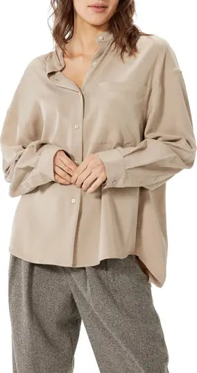 Dominique Button Up