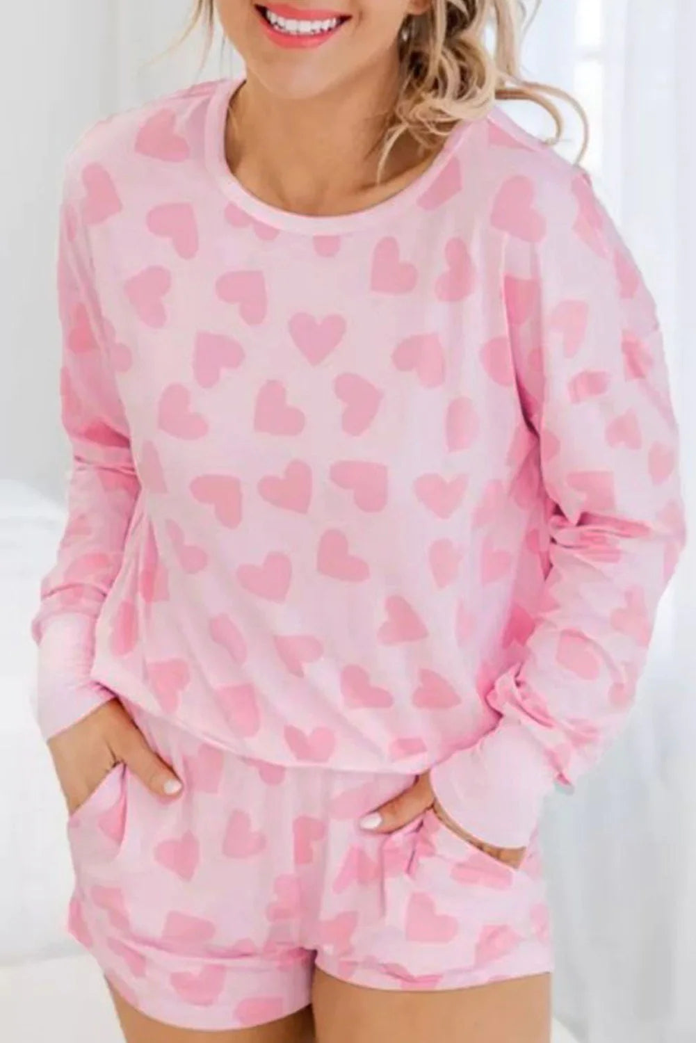 Valentine Heart PJ Set