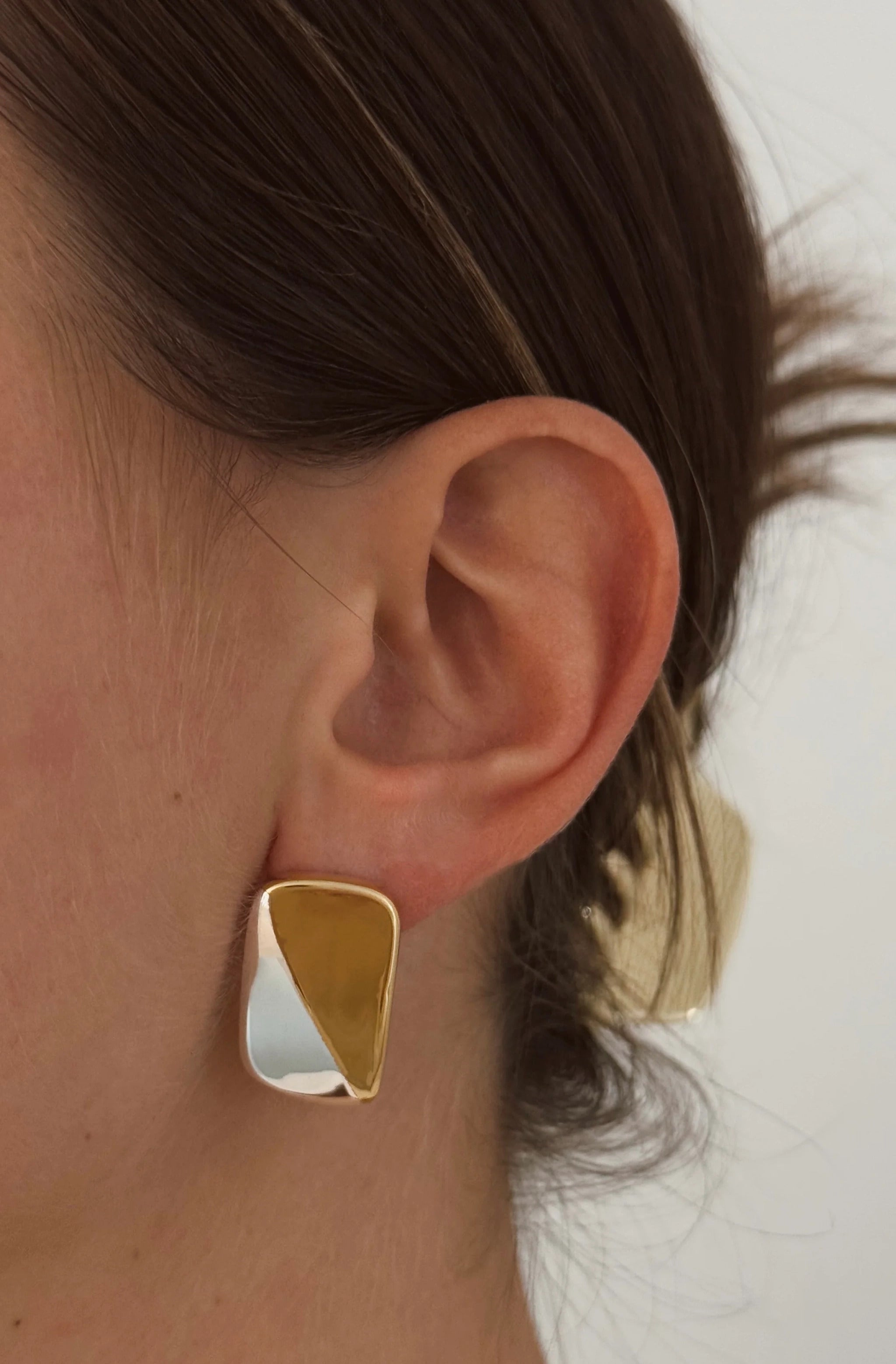 Two Toned Bar Studs