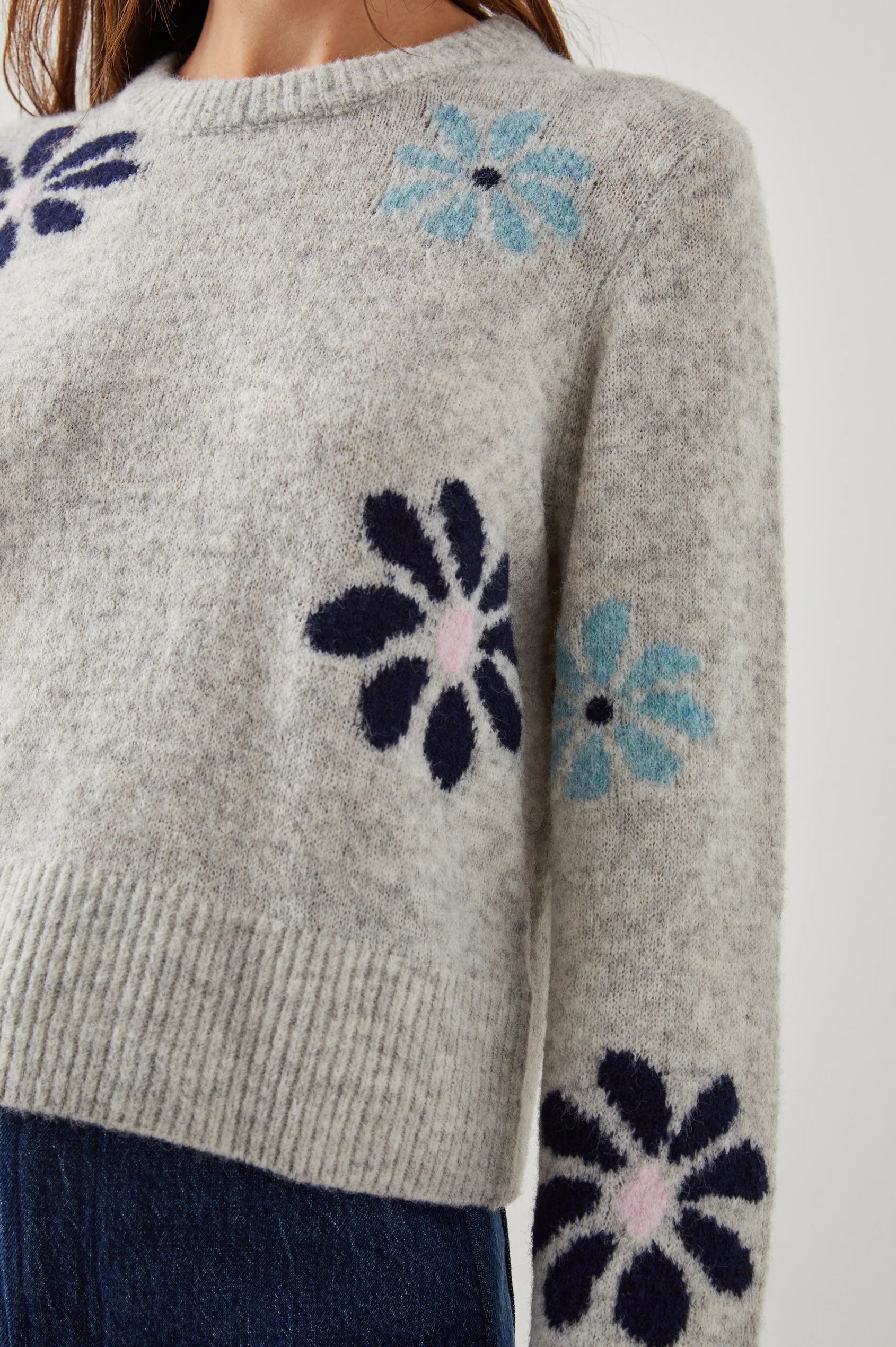 Anise Sweater in Grey Multi