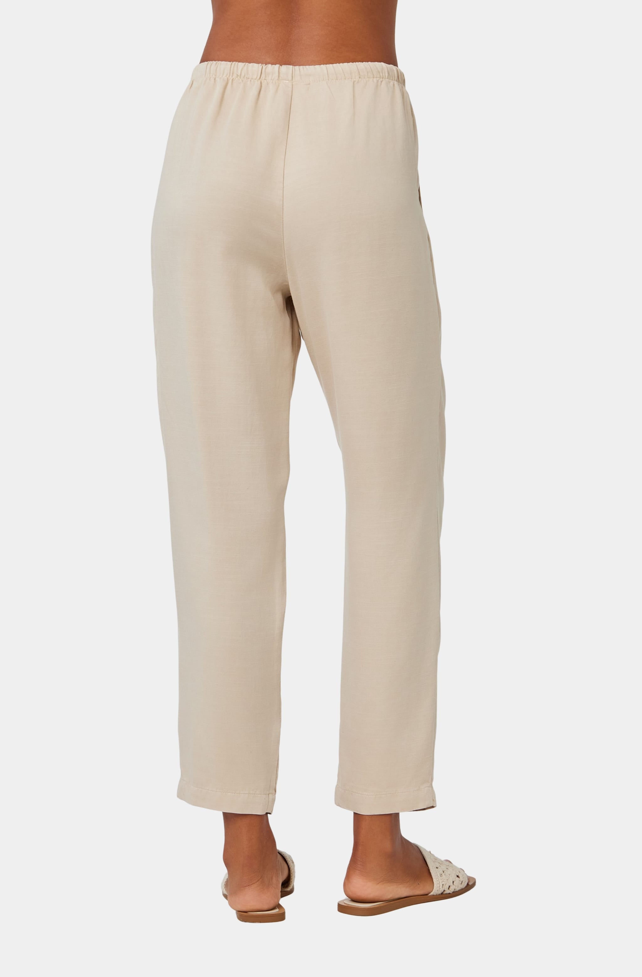 Lina Pleated Drawstring Trouser