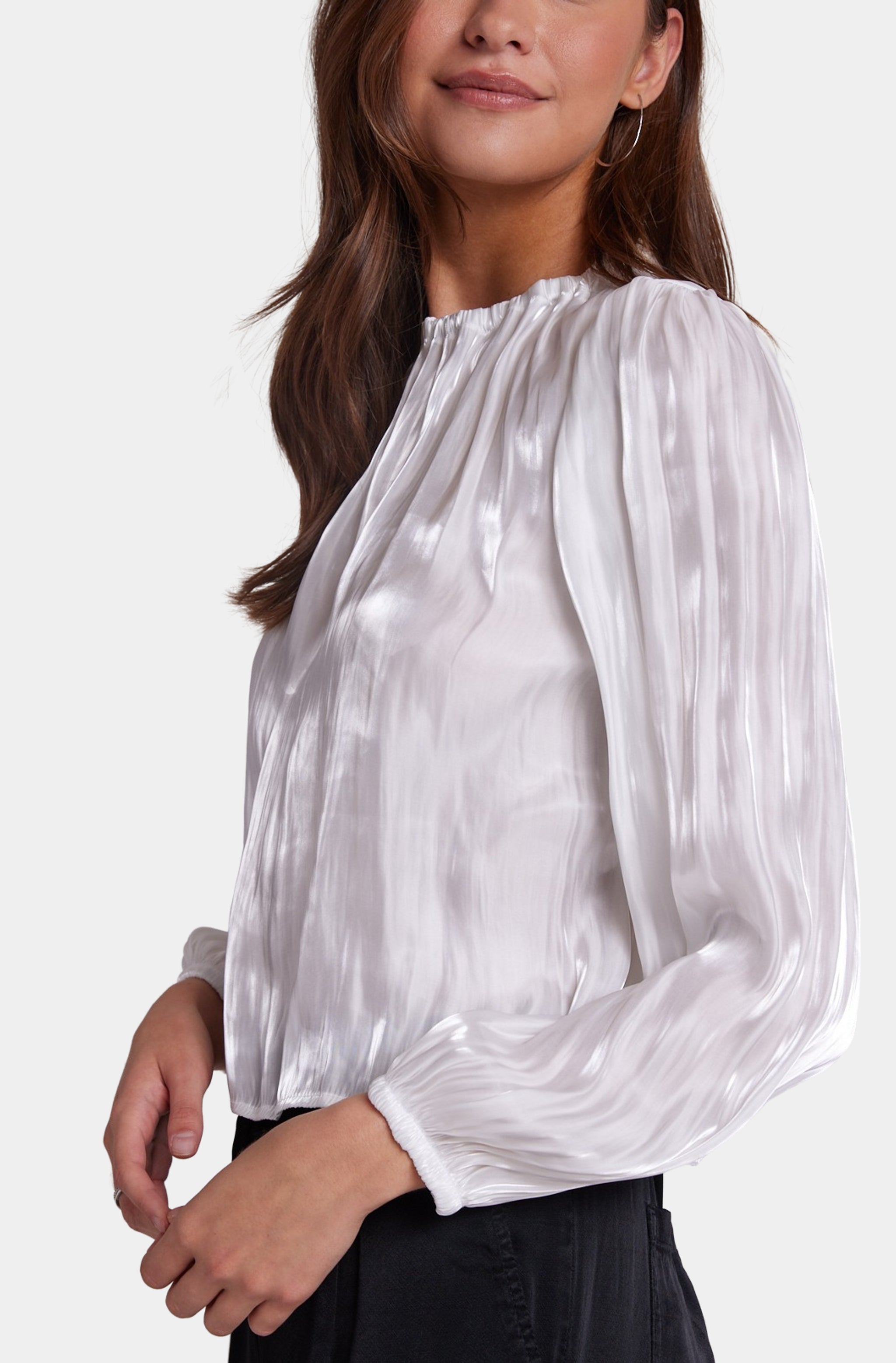 Elastic Shirred Top