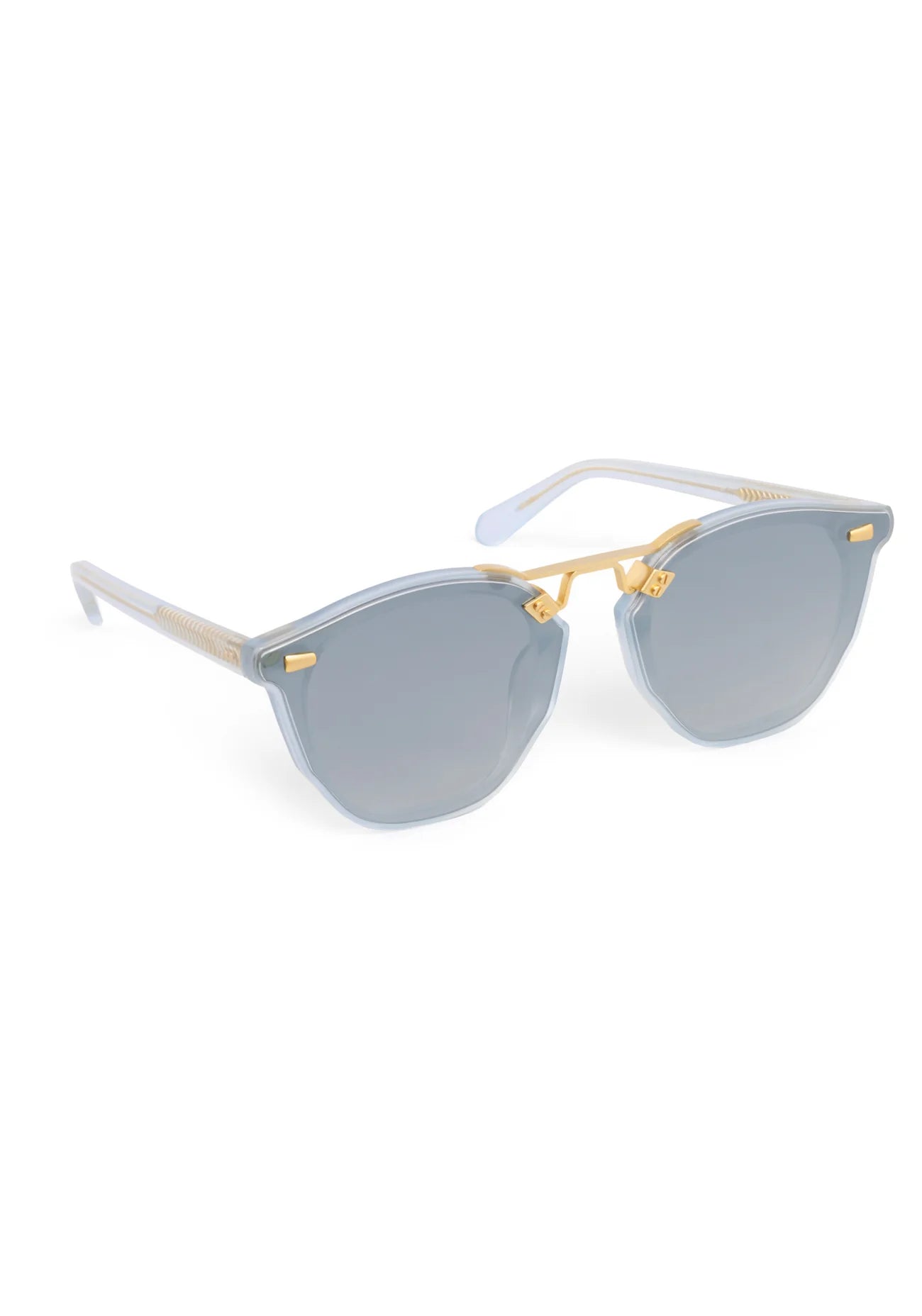 Beau Nylon Powder Blue 18K Mirrored