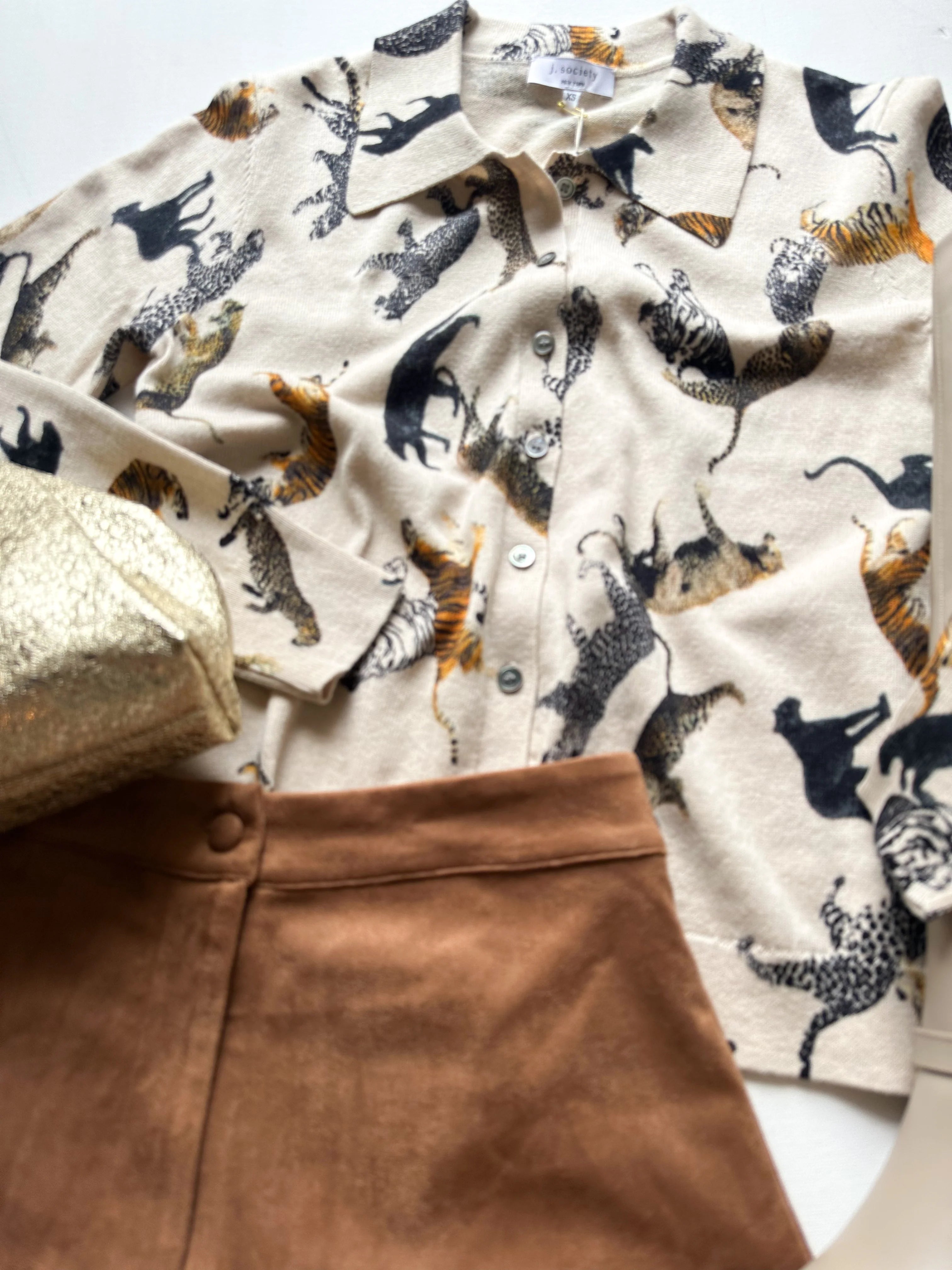 Tiger Sweater Polo