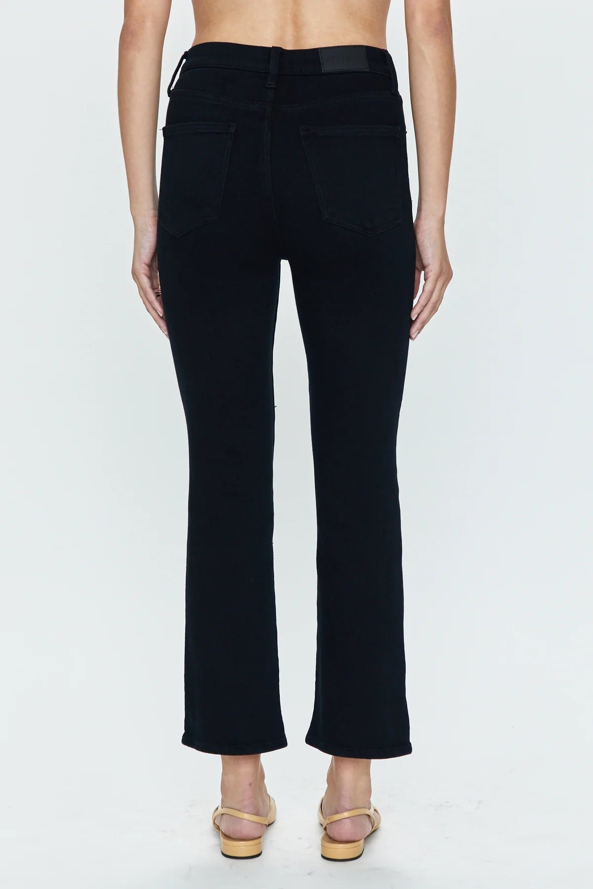 Lennon Pant in Dark Vinyl