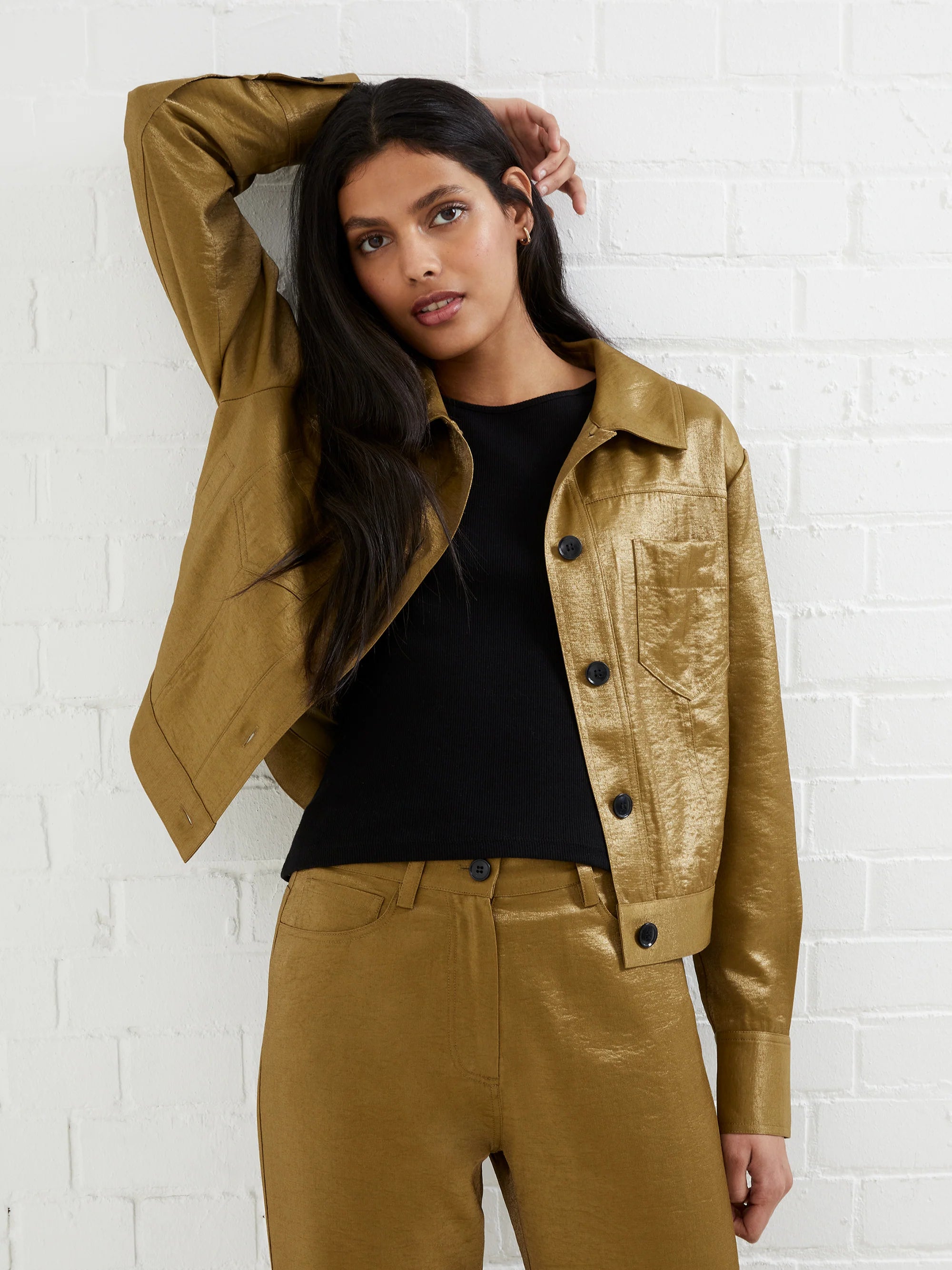 Cammie Shimmer Top