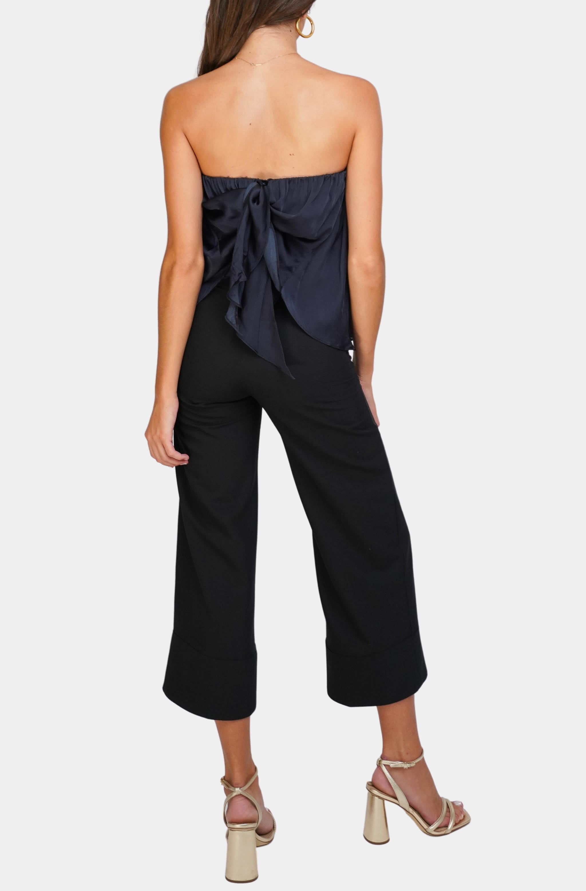 Hemline Exclusive Charmer Scarf Top