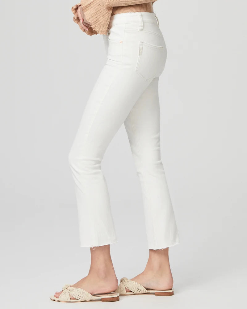 Colette Crop Flare Raw Hem in Golden