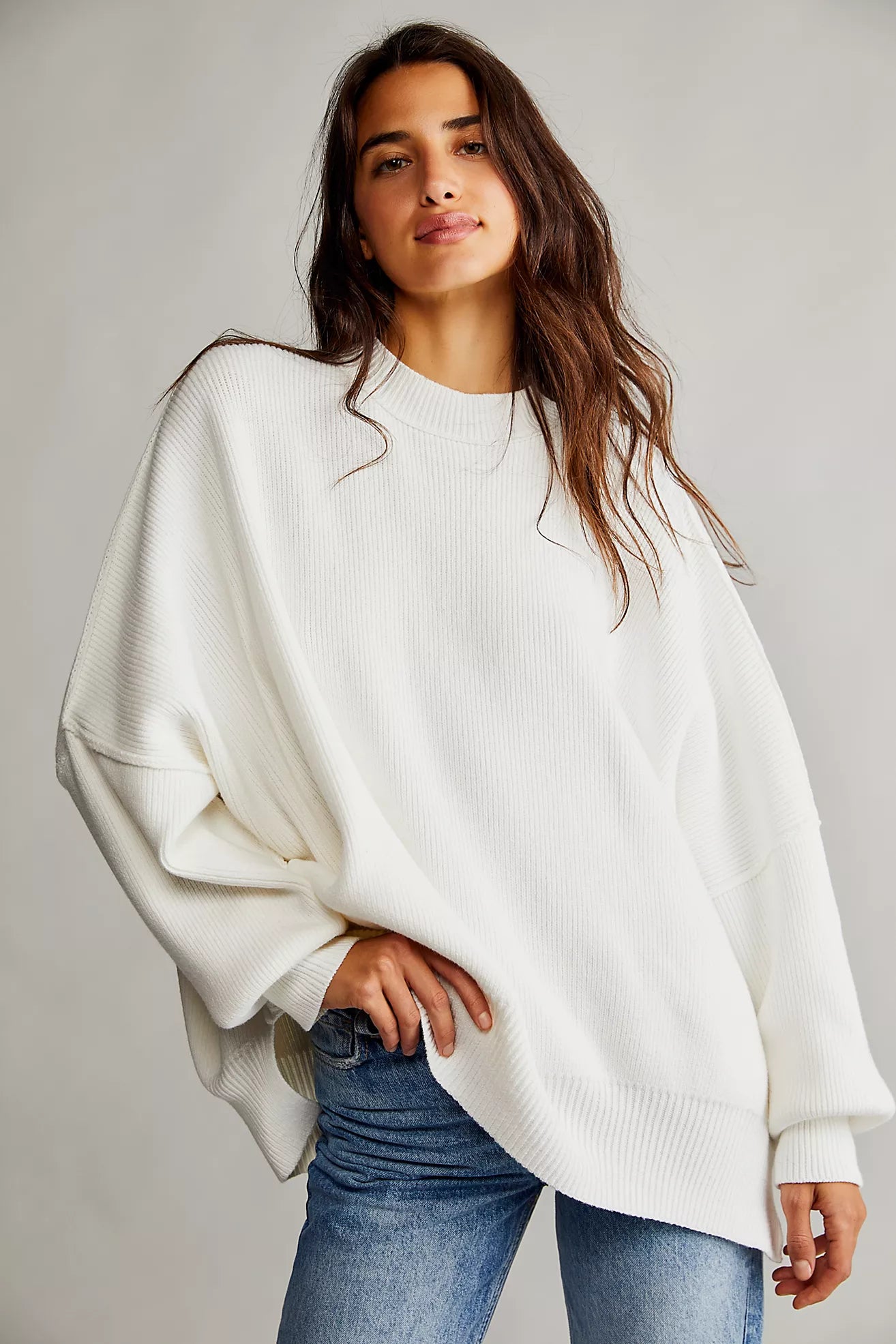 Easy Street Tunic in Painted White