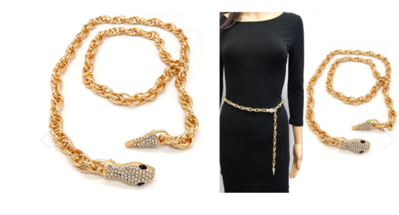 Allegra Chain Belt