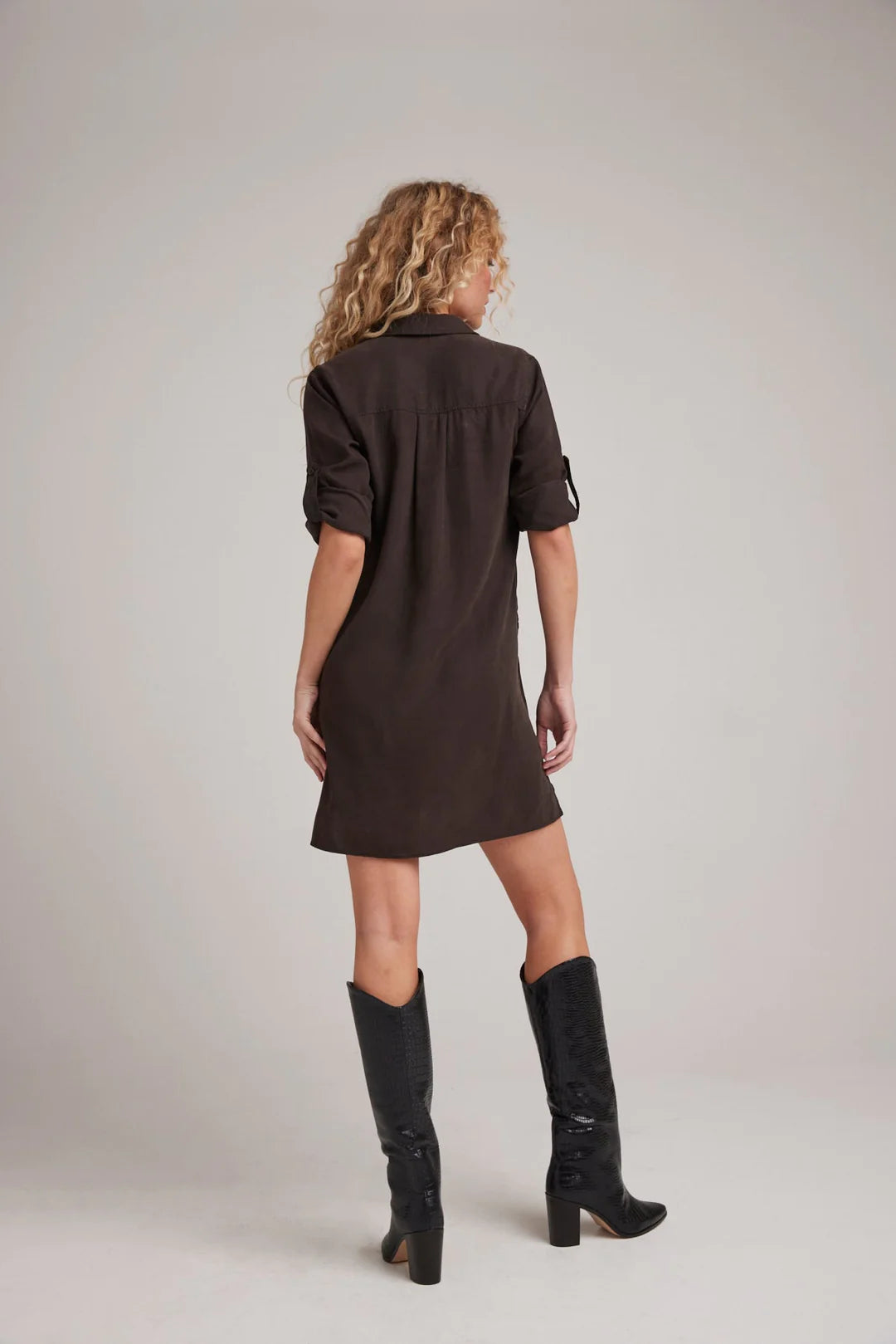 Long Sleeve A-Line Dress