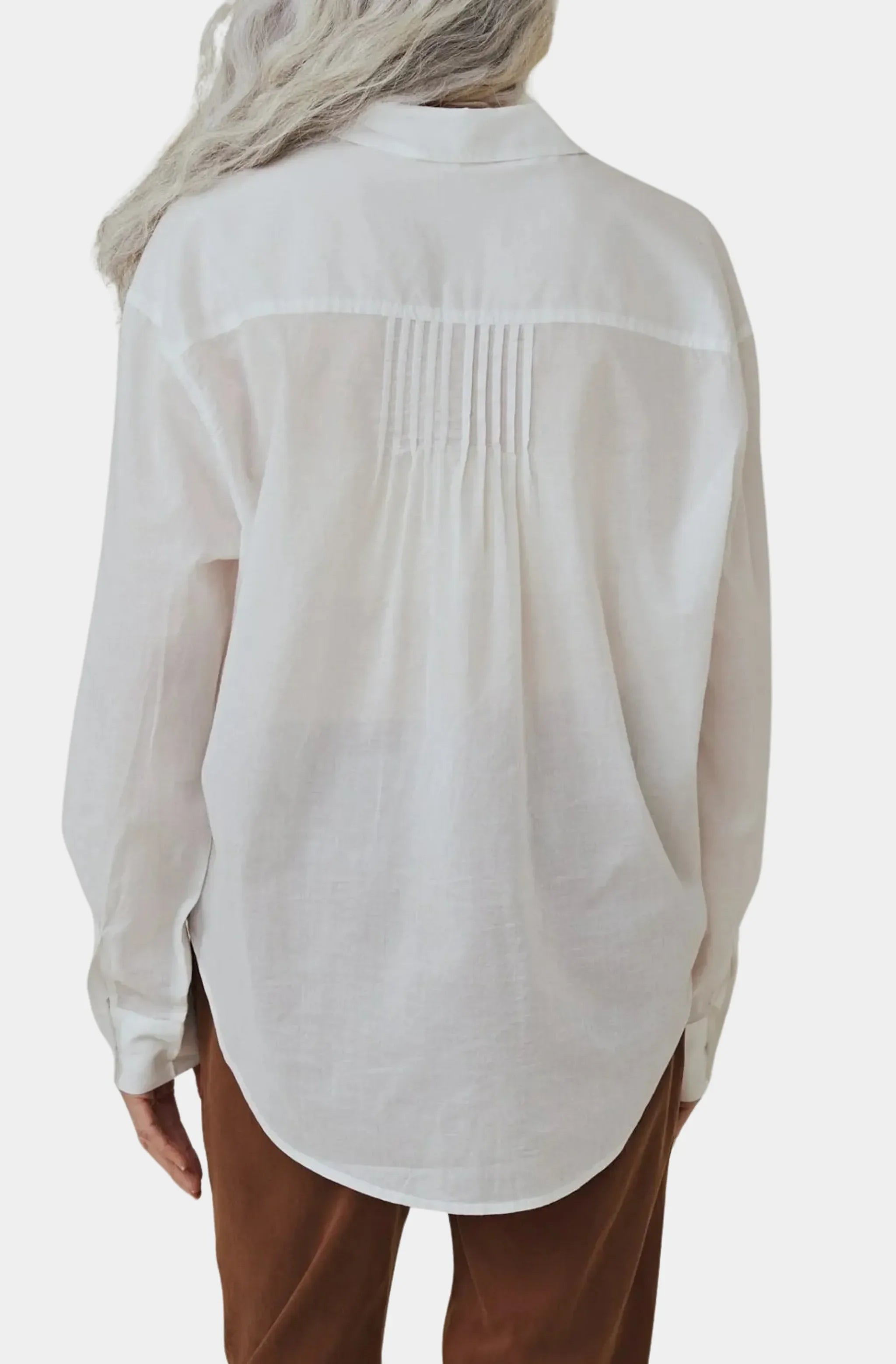 Pintuck Flowy Shirt