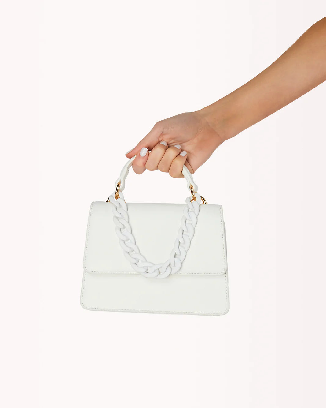 Arrie Cross Body Bag in White