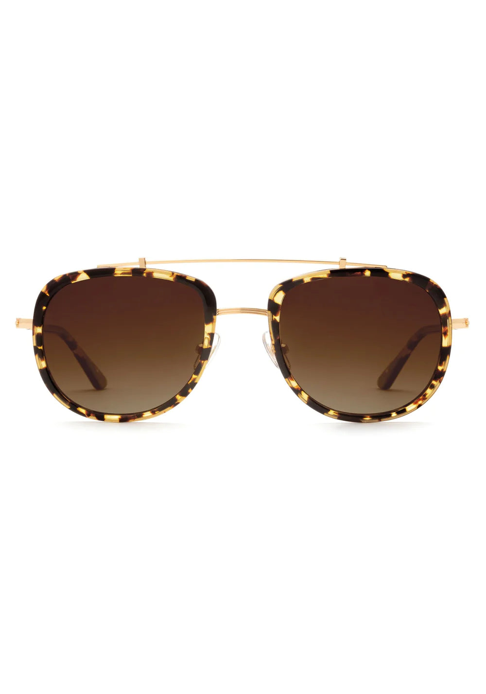 Krewe Breton Exclusive Aviator - Zulu 24K Polarized - worn twice Krewe BRETON II FRAMES - MATTE OYSTER | Garmentory main image 4