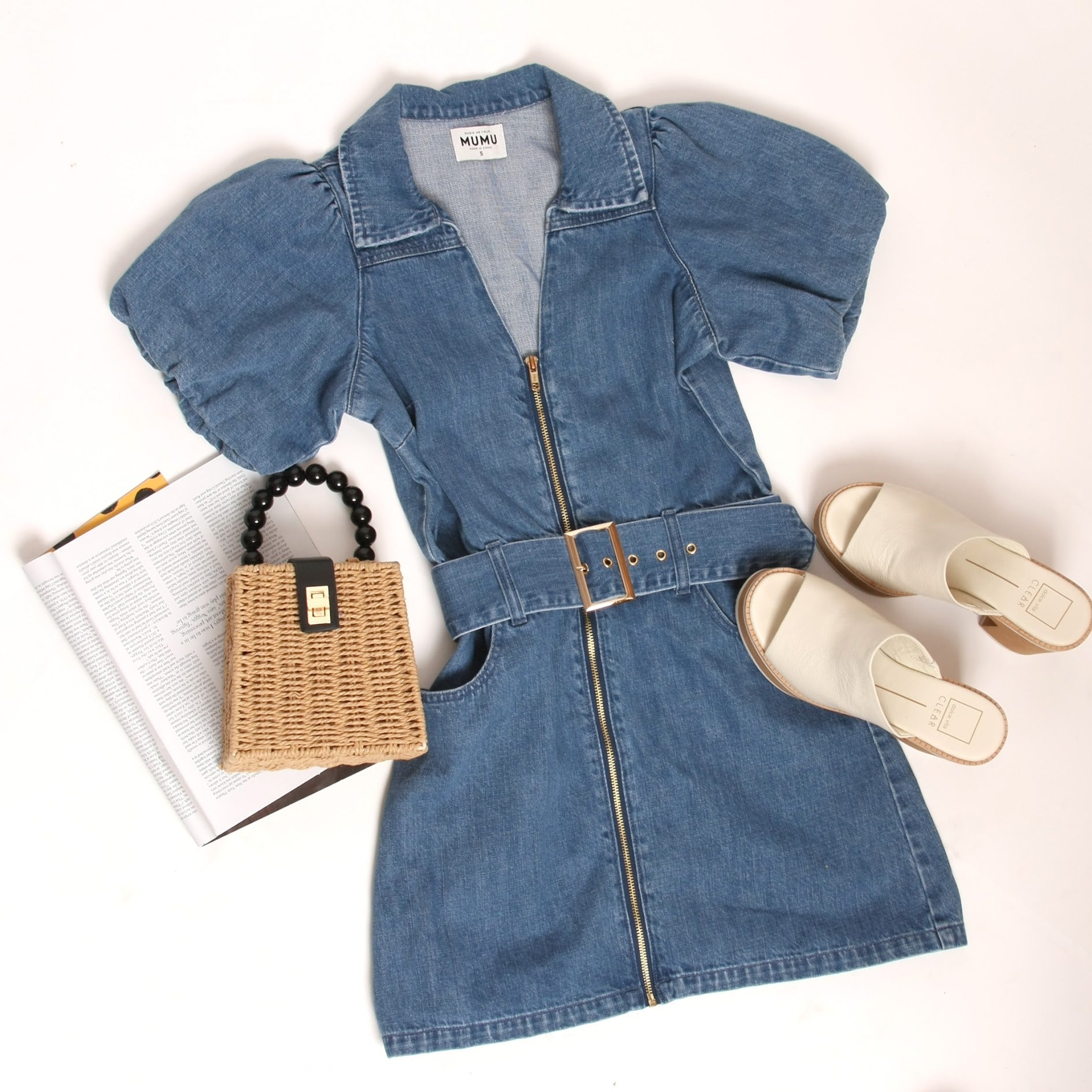 Oxford Mini Dress in Stormy Blue – Hemline Mandeville