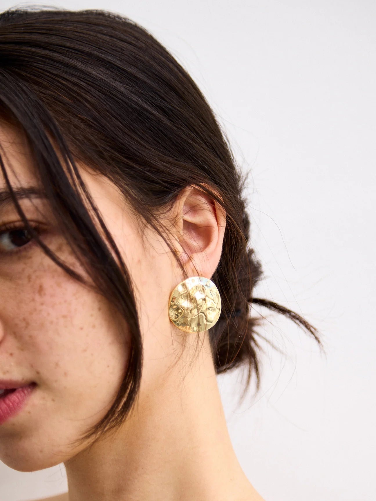 Round Statement Earrings