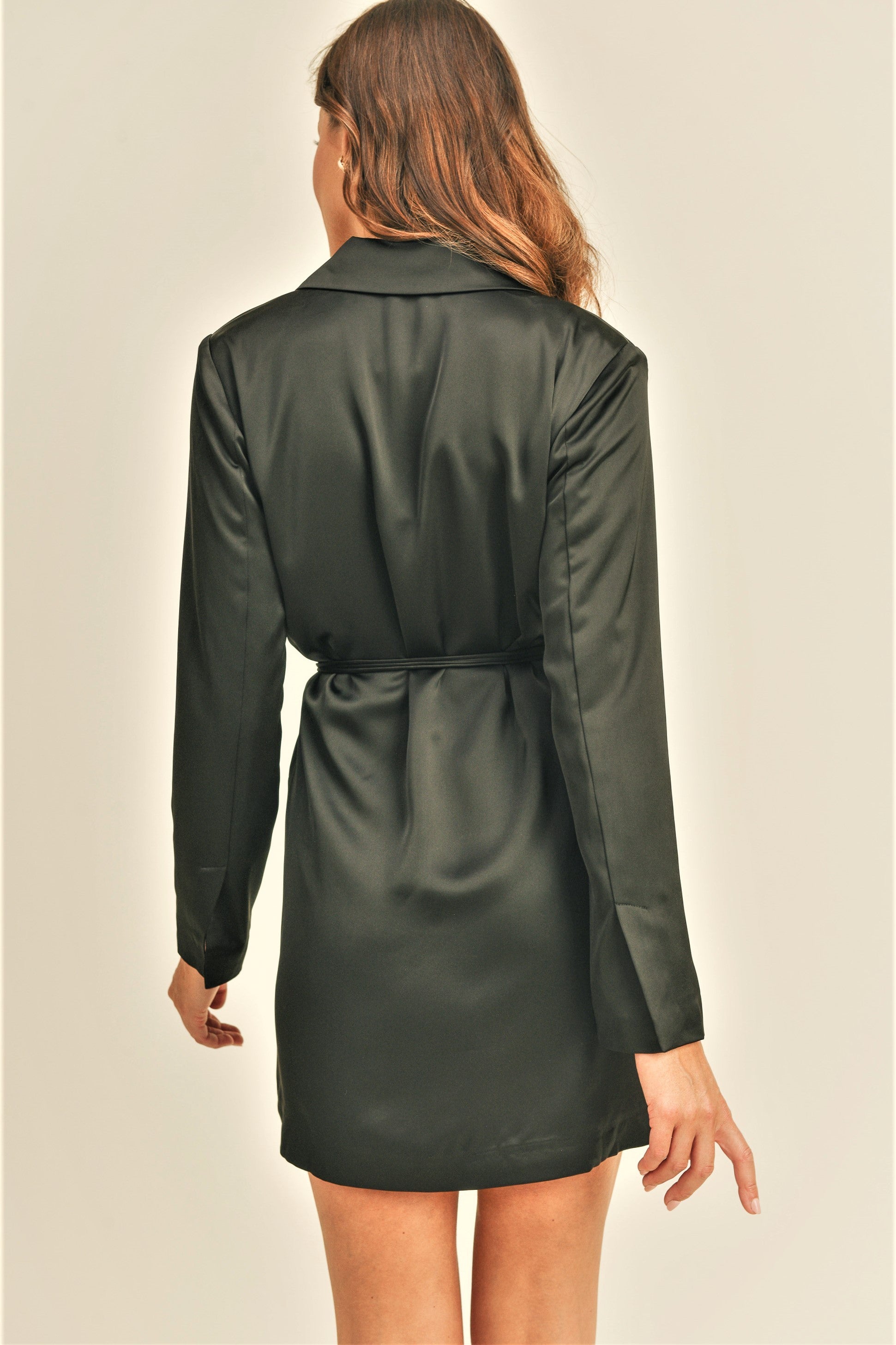 Saint Blazer Dress in Black