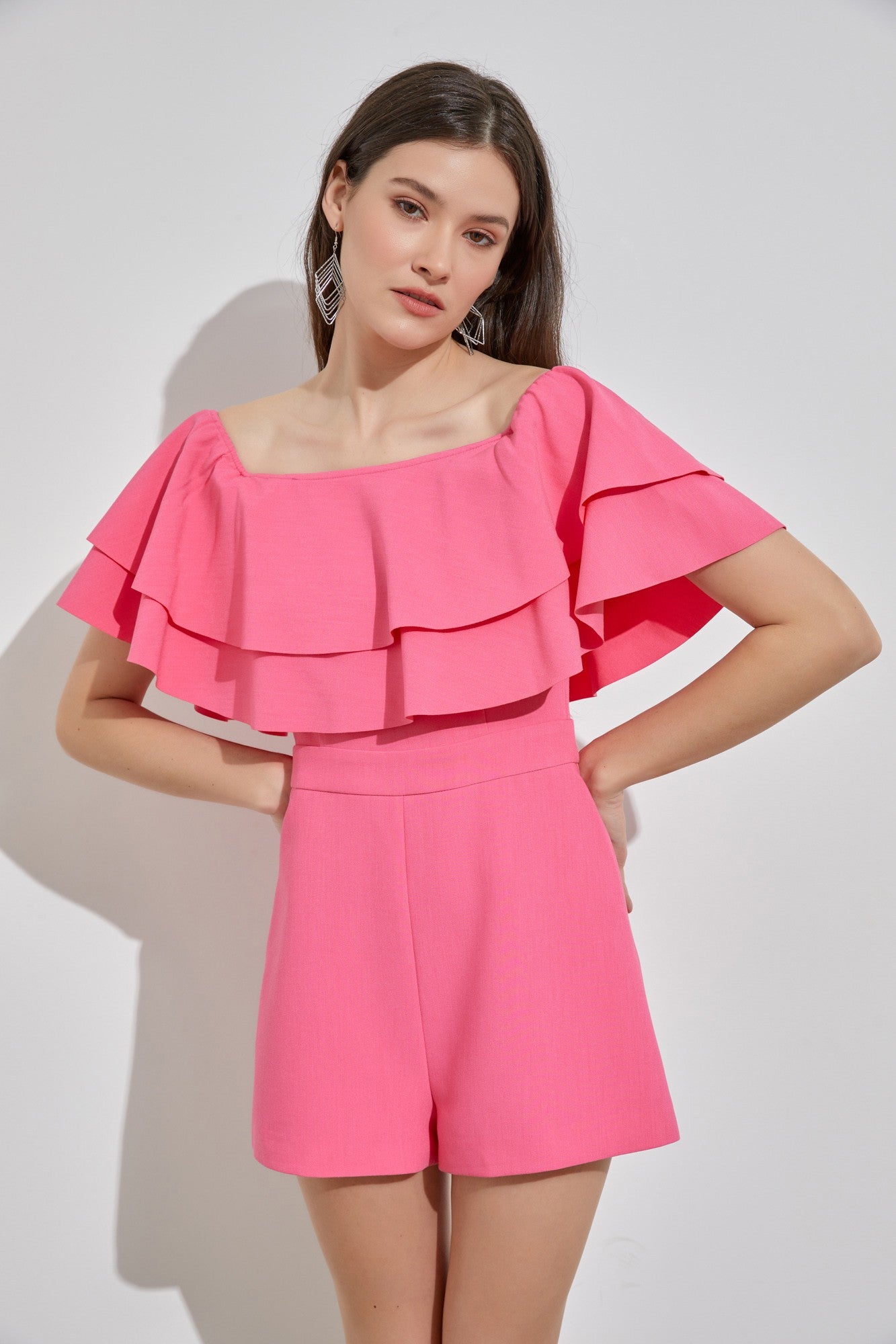 Mimi Layer Ruffle Romper