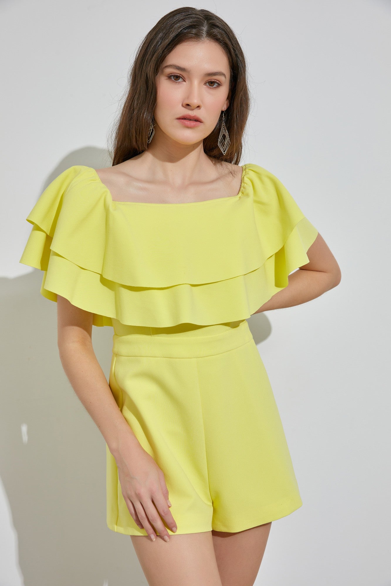 Mimi Layer Ruffle Romper