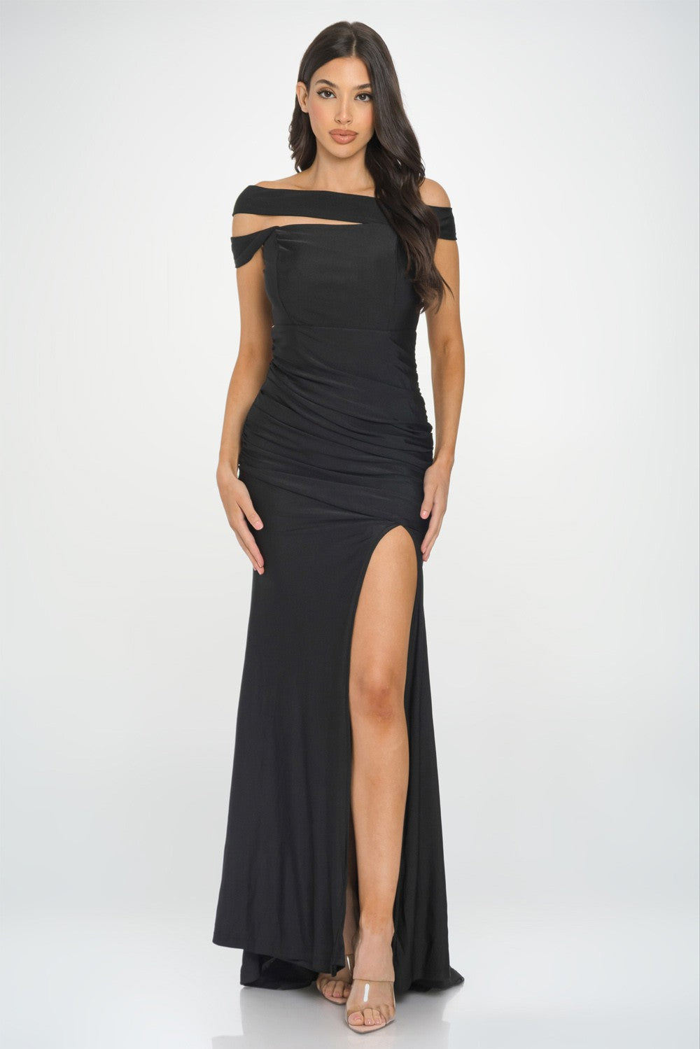 The Yvette Gown in Black