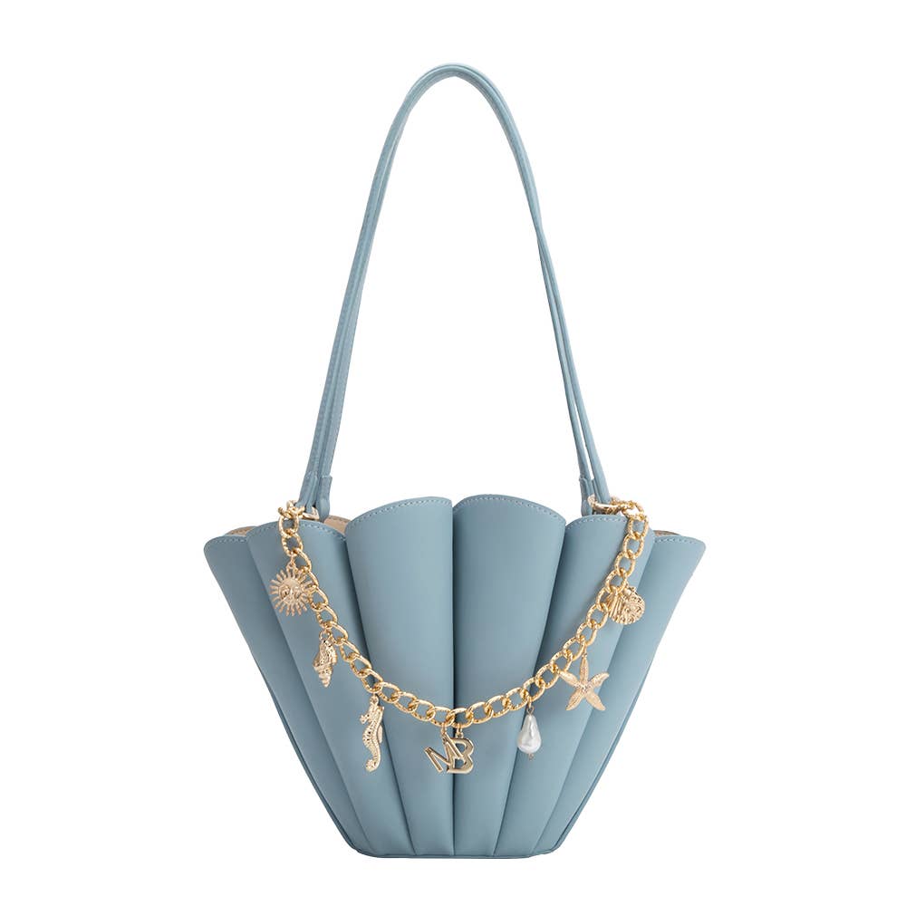 Shellie Bone Recycled Vegan Leather Shoulder Bag