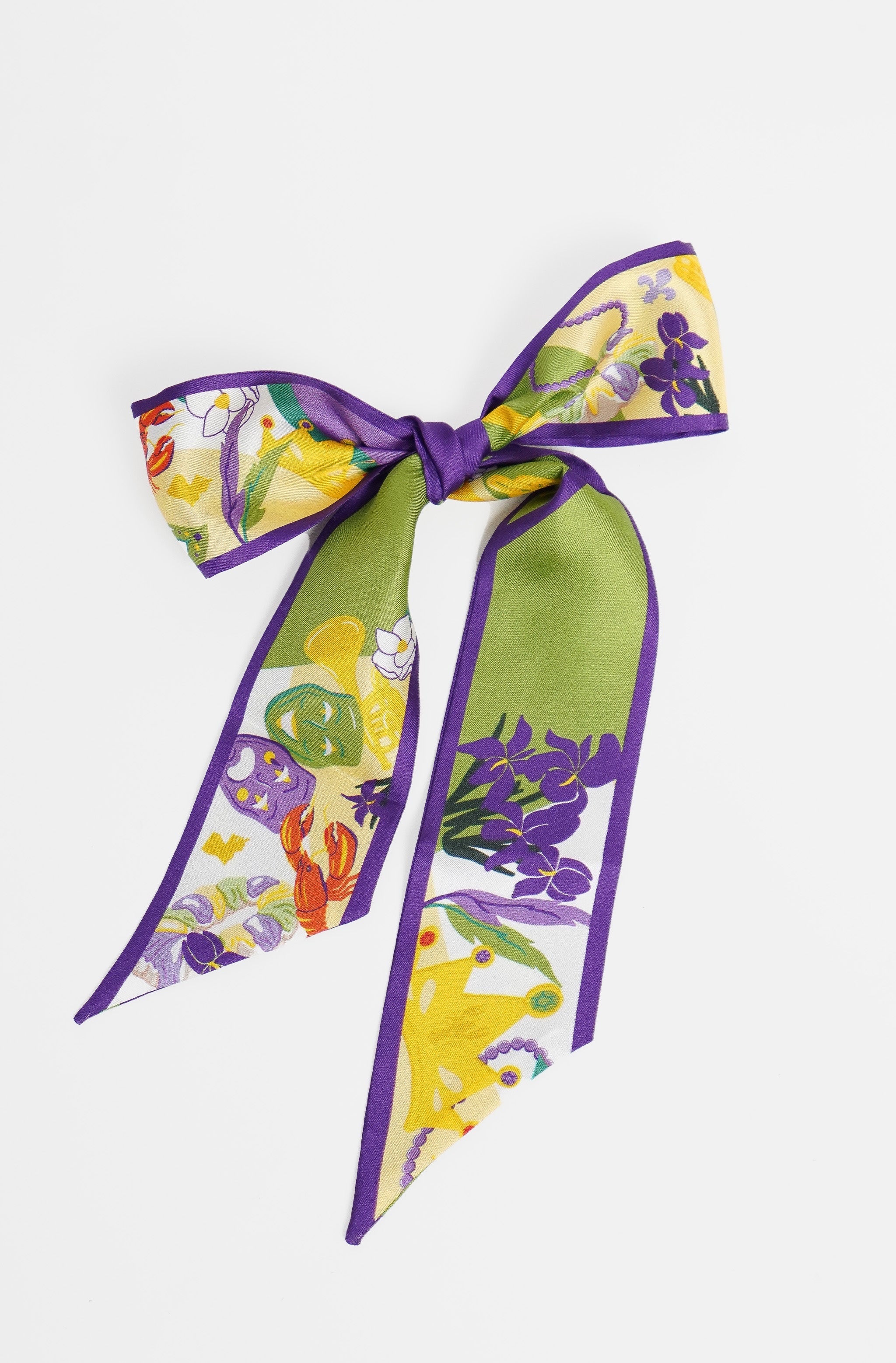 Mardi Gras Twilly Scarf