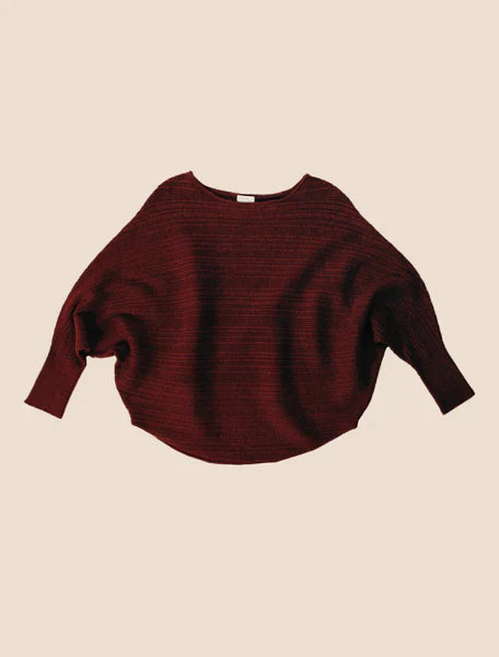 Ryu Clara Sweater in Napa Brown
