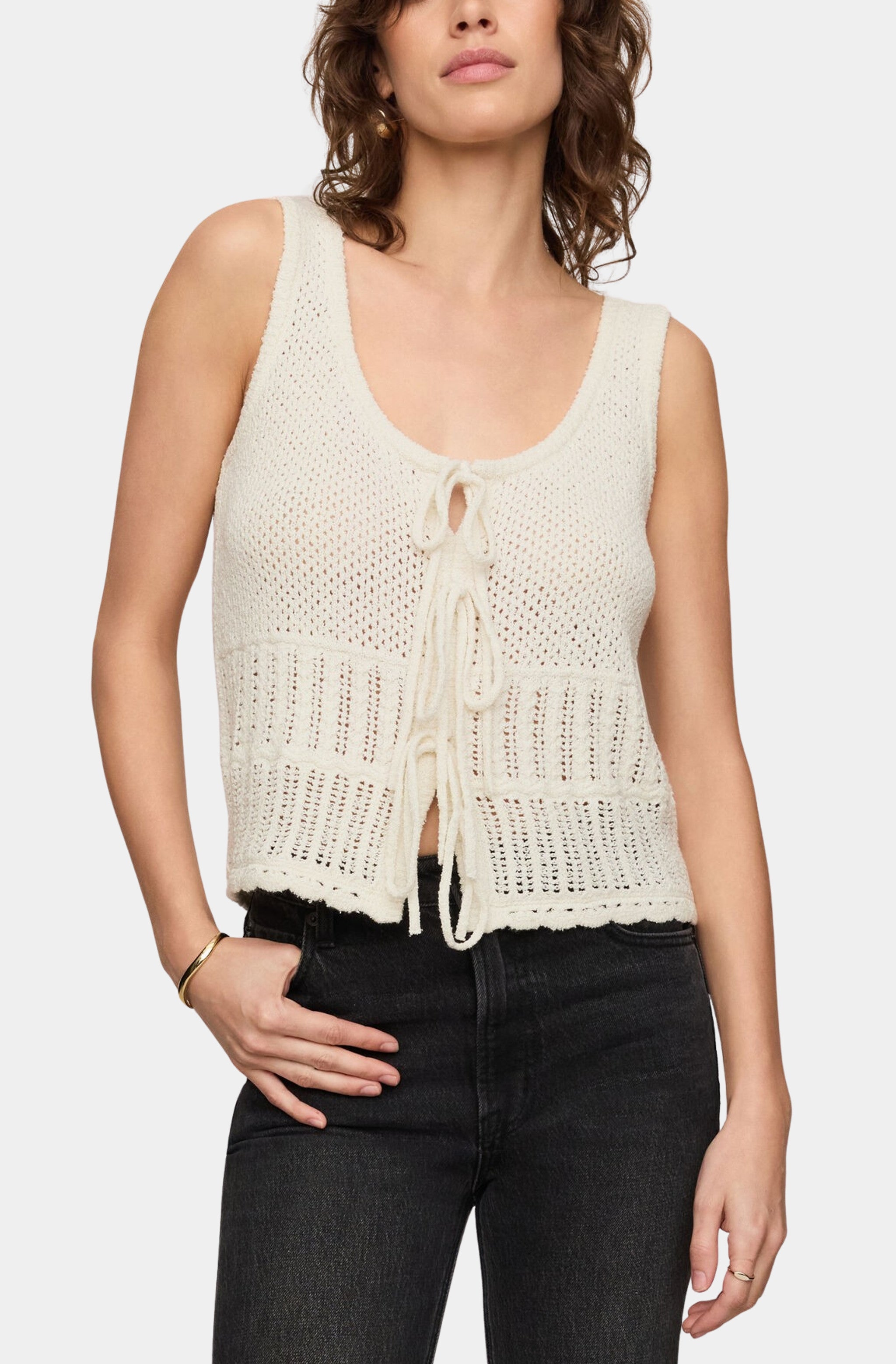 Solano Crochet Tank – Hemline Mandeville