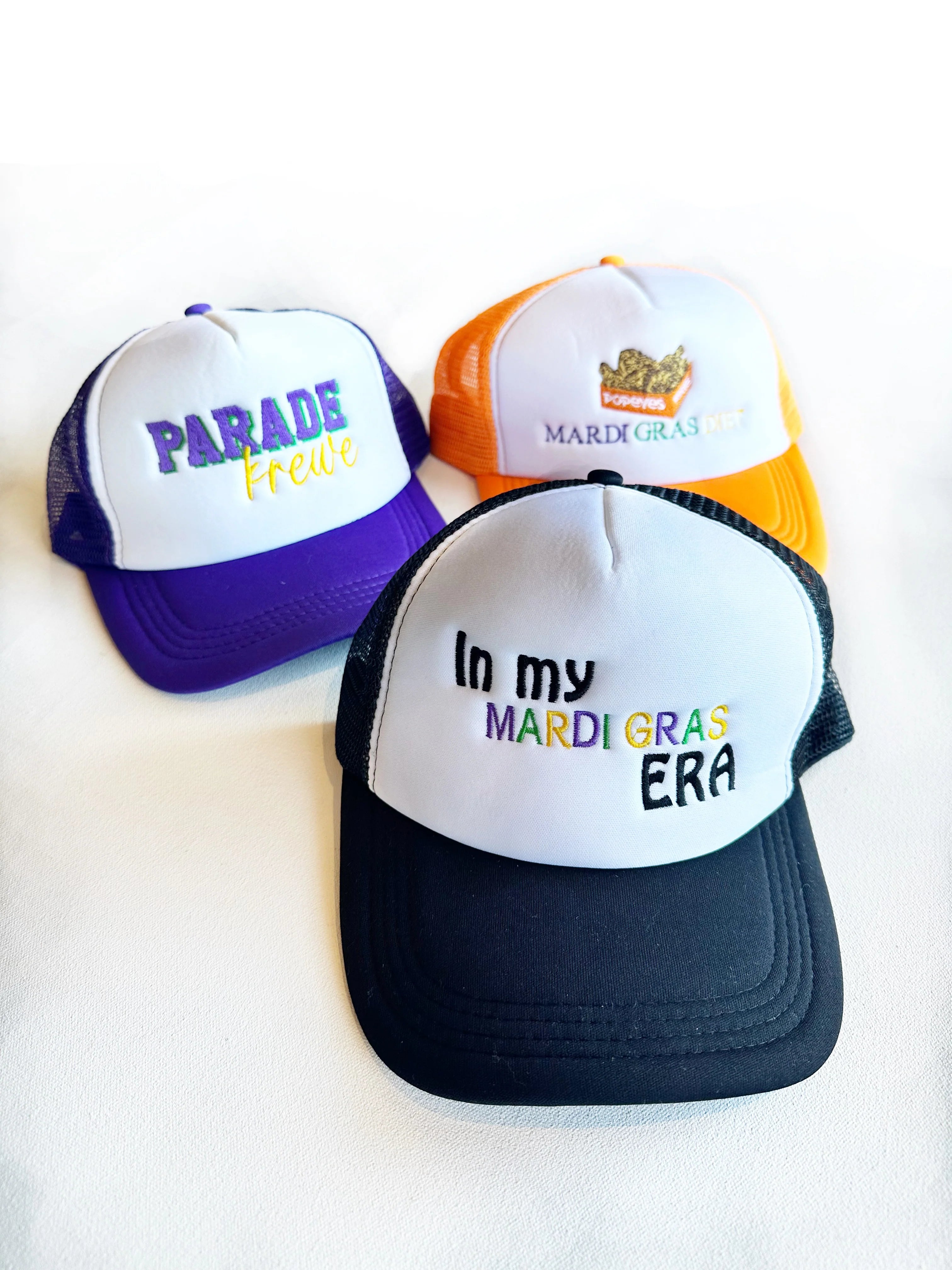 Mardi Gras Trucker Hats