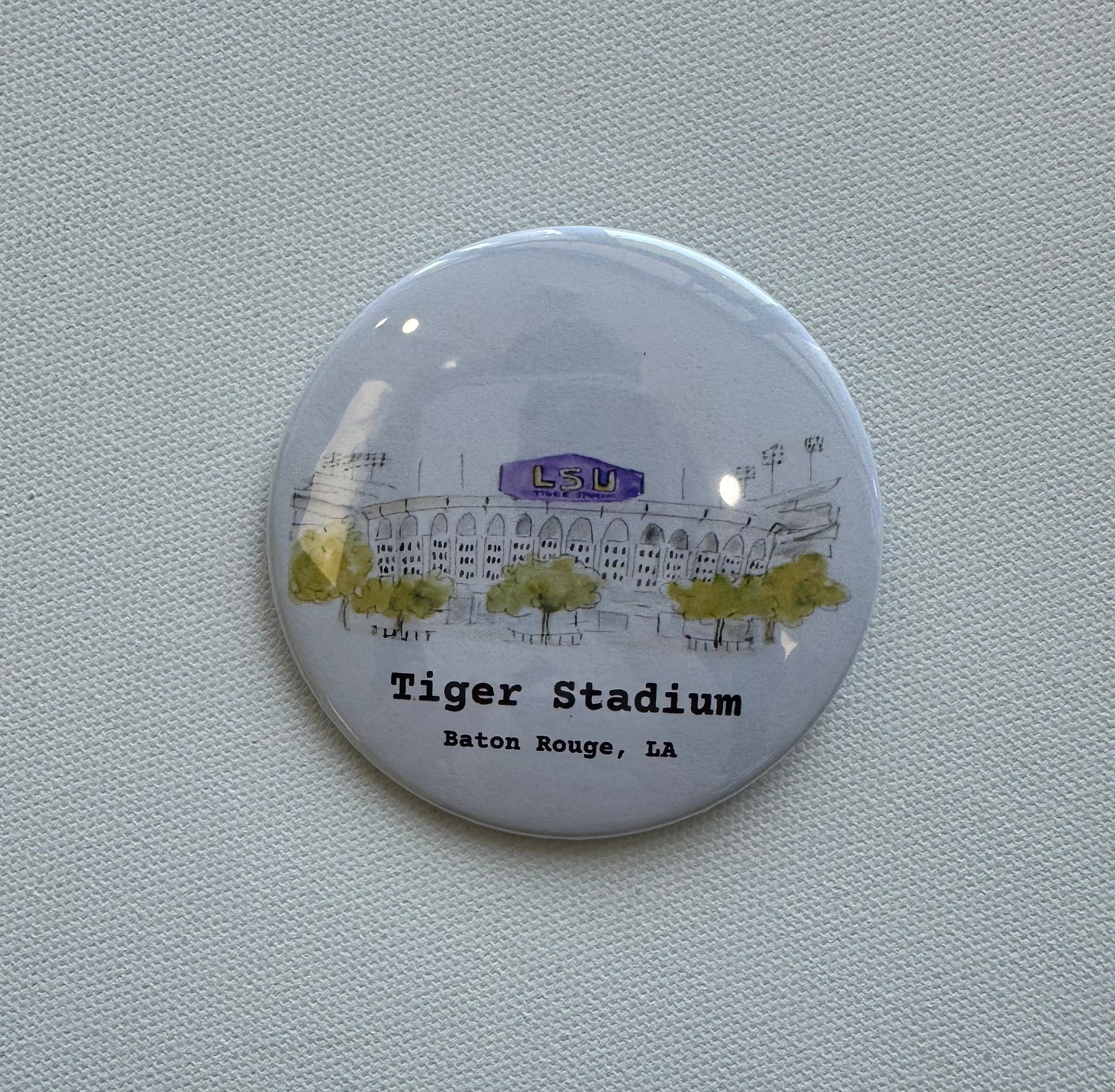 LSU Stadium Pin
