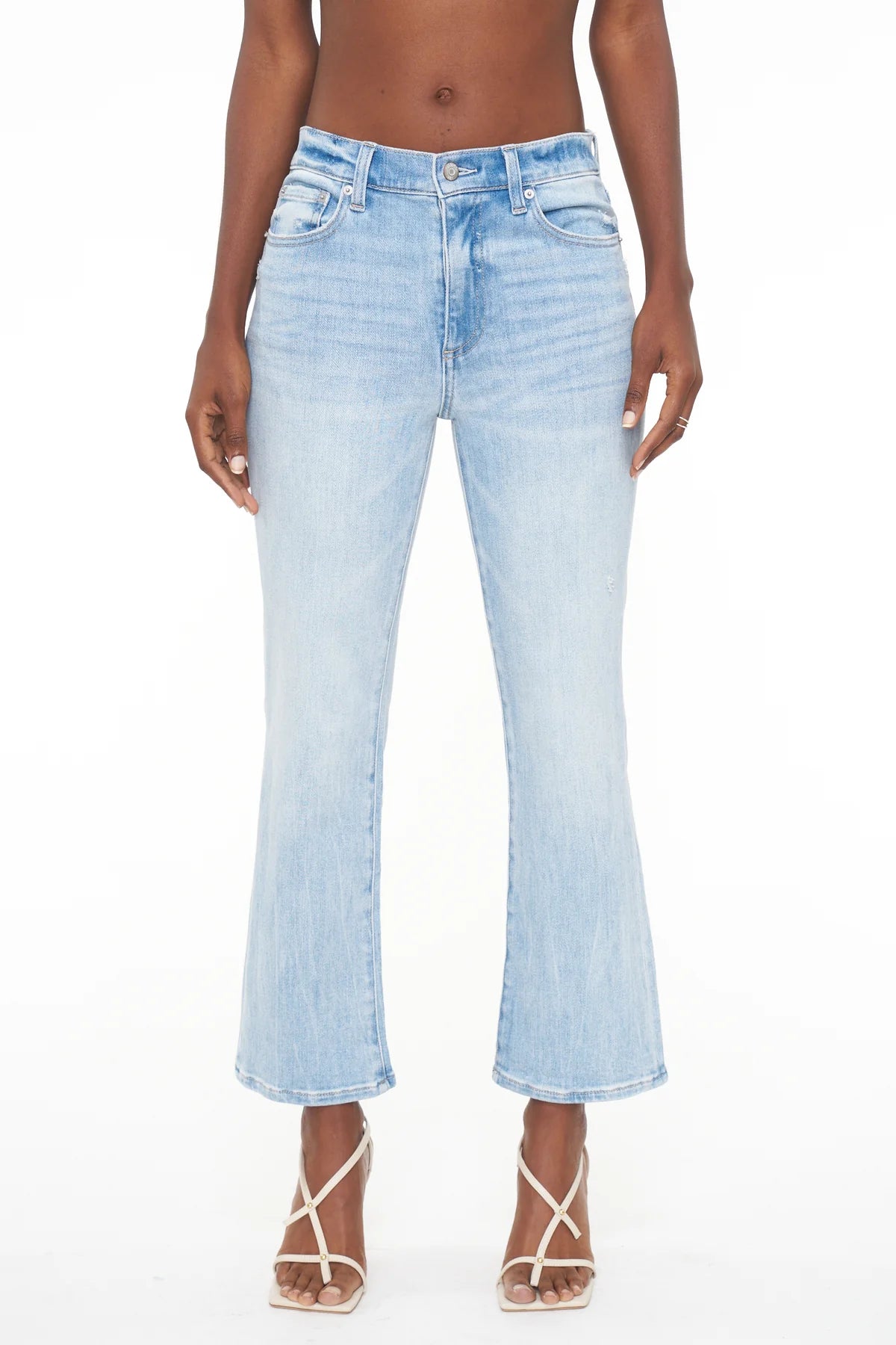 Lennon High Rise Crop Boot in Topanga Vintage
