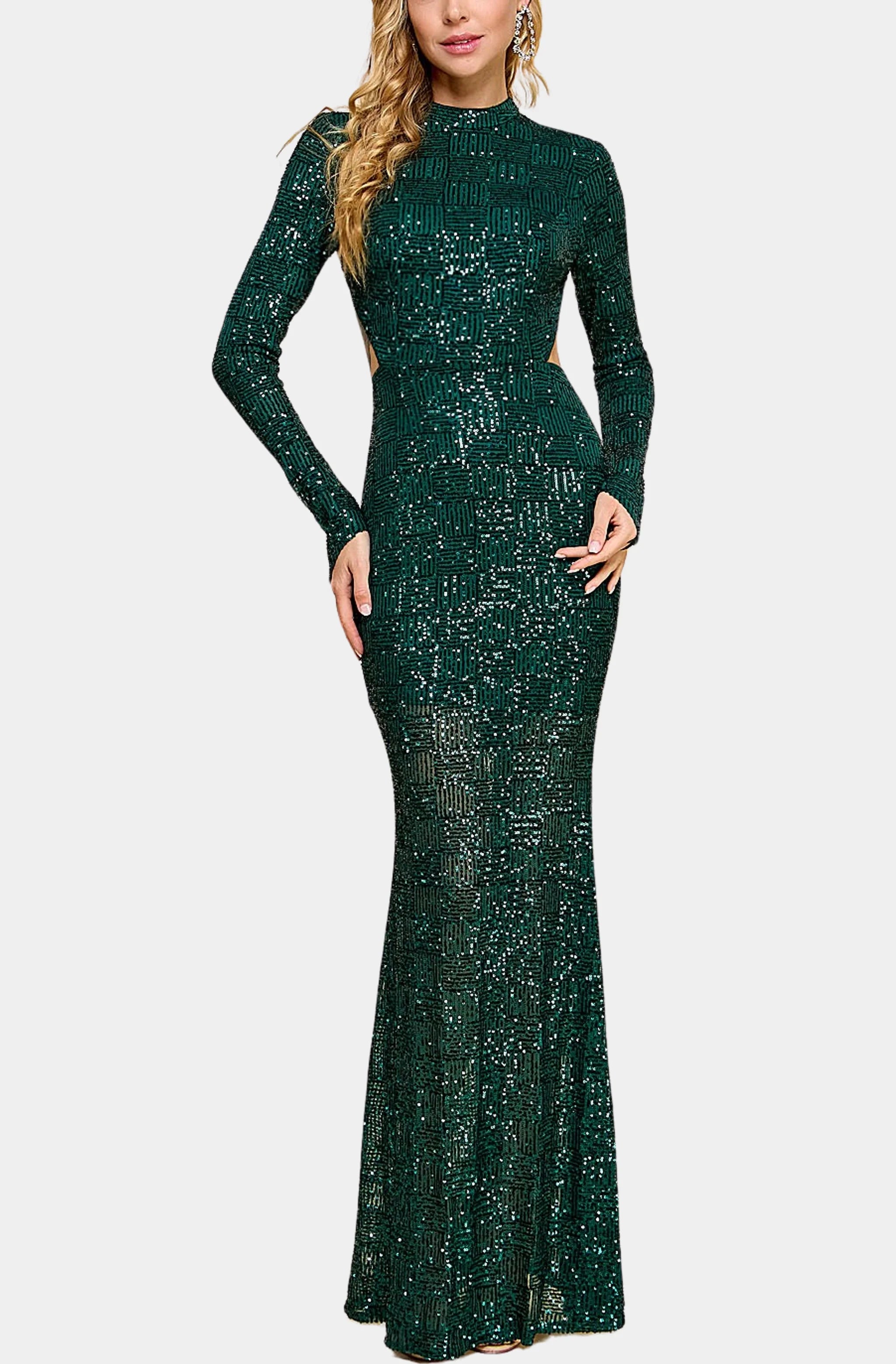 The Margaret Gown in Emerald