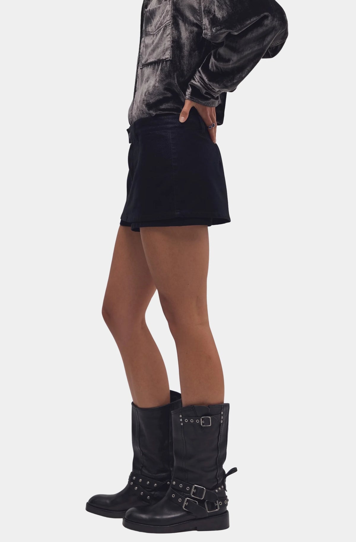 Gallivanting Suede Skort