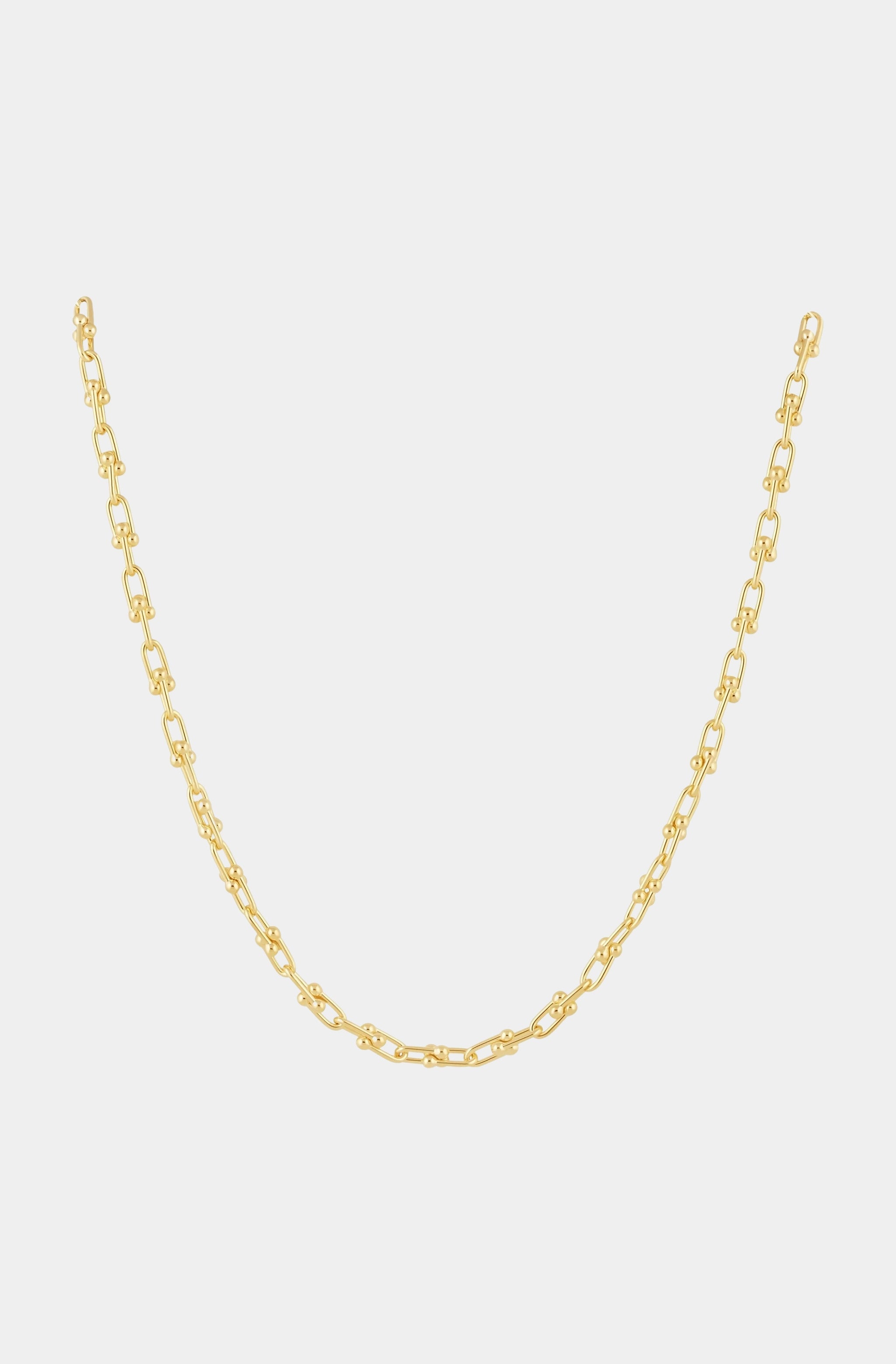 U Link Chain Necklace, 16&quot;, 3mm