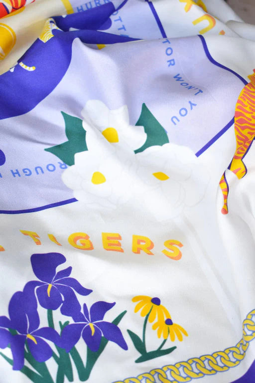 LSU Tigers Saturday Scarf