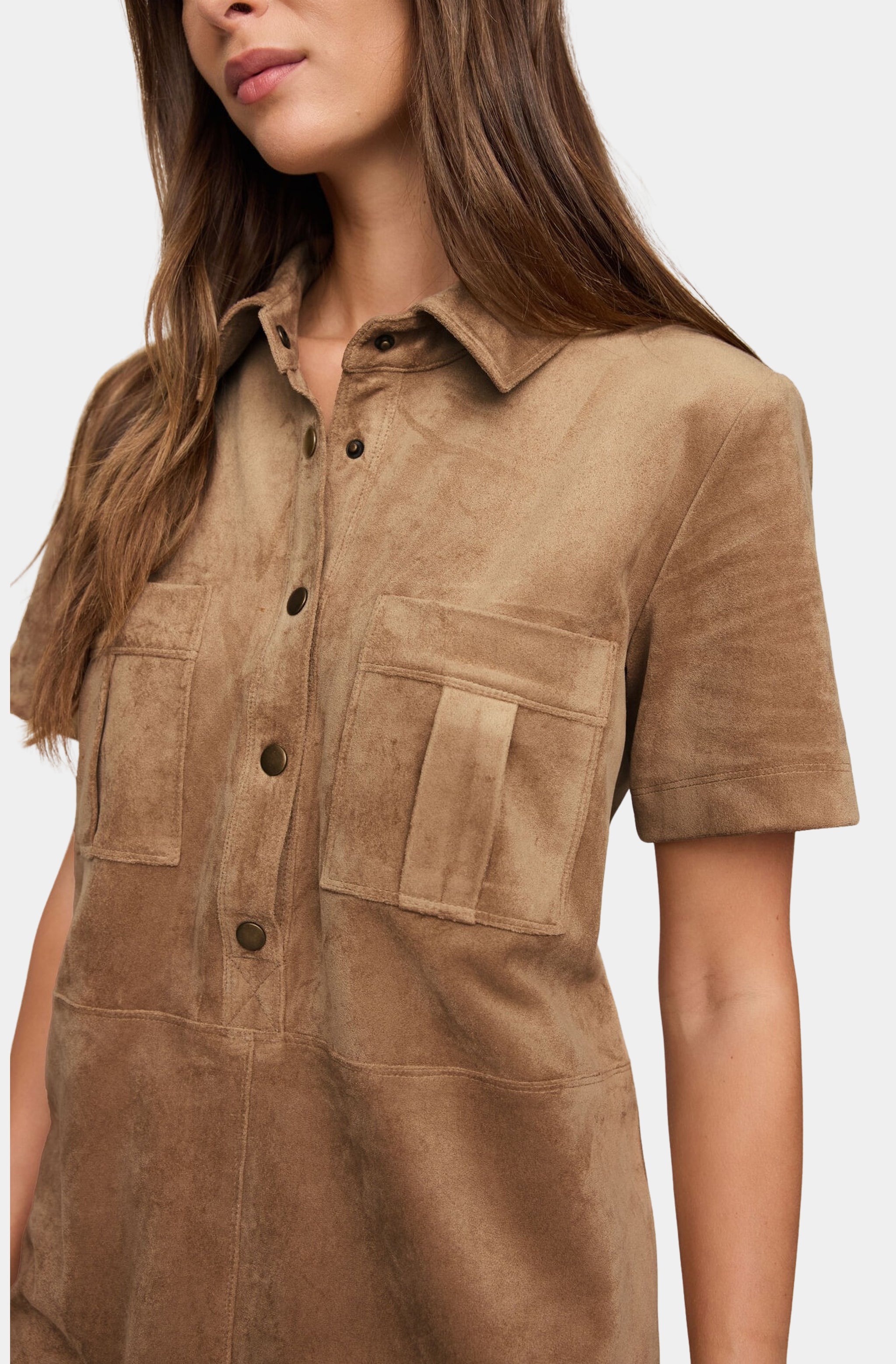Leone Suede Mini Dress