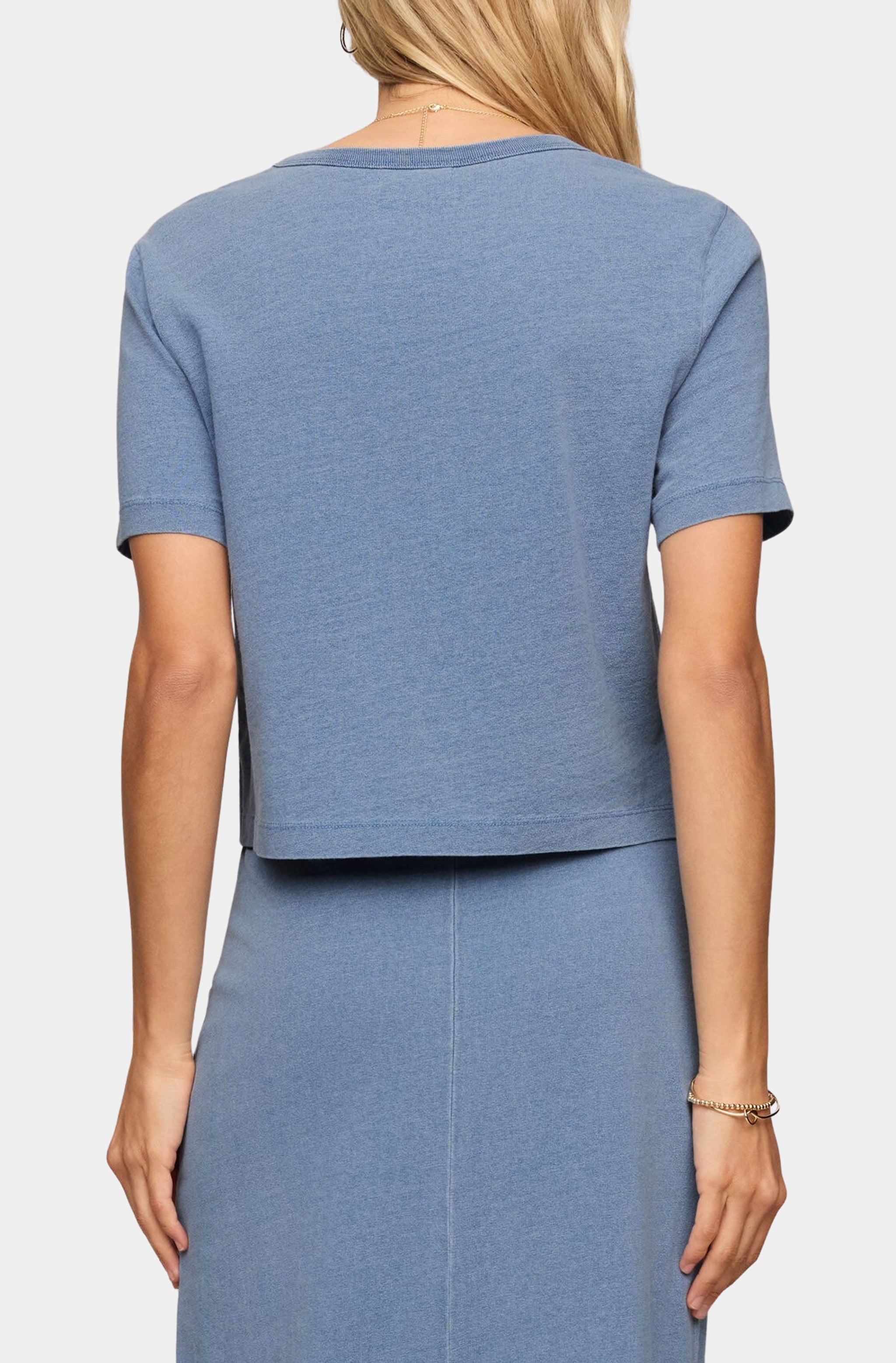 Stellan Jersey Denim Tee