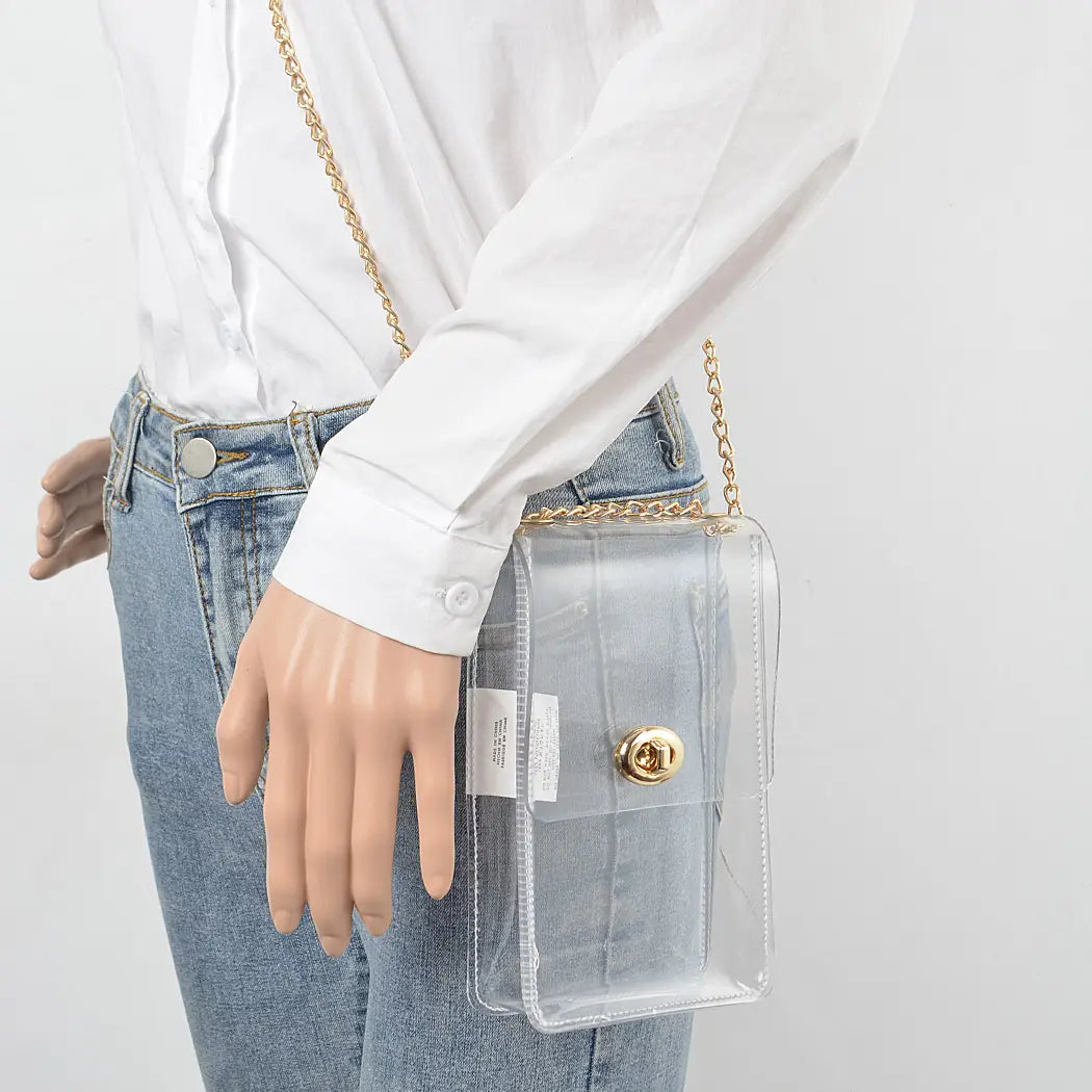 Clear Cell Phone Purse