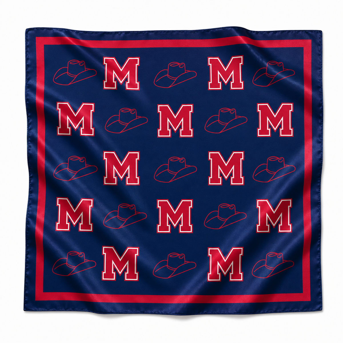 Ole Miss Mascot Bandana Scarf
