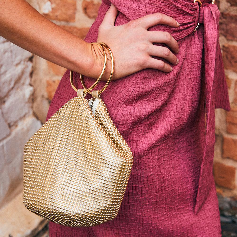 Bianca Mesh Ball Handbag