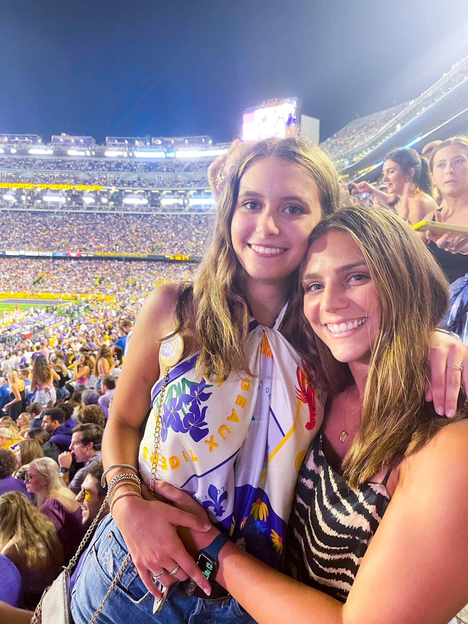 LSU Tigers Saturday Scarf