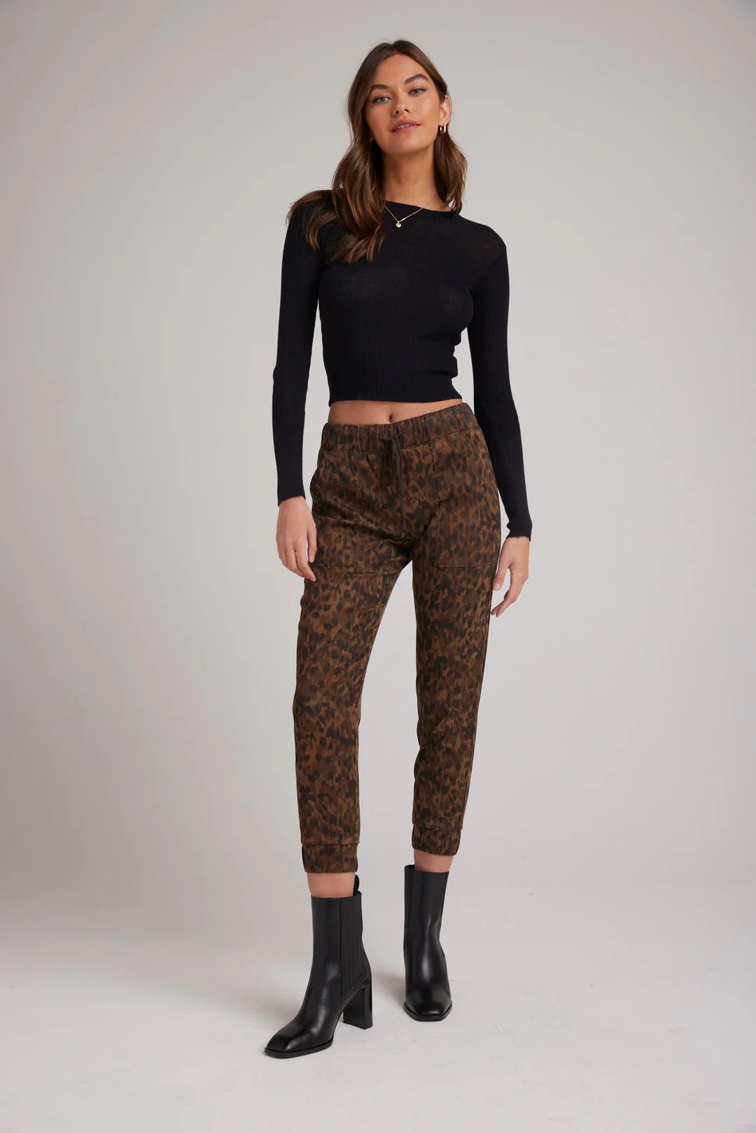 Pocket Jogger in Animal Camo Print