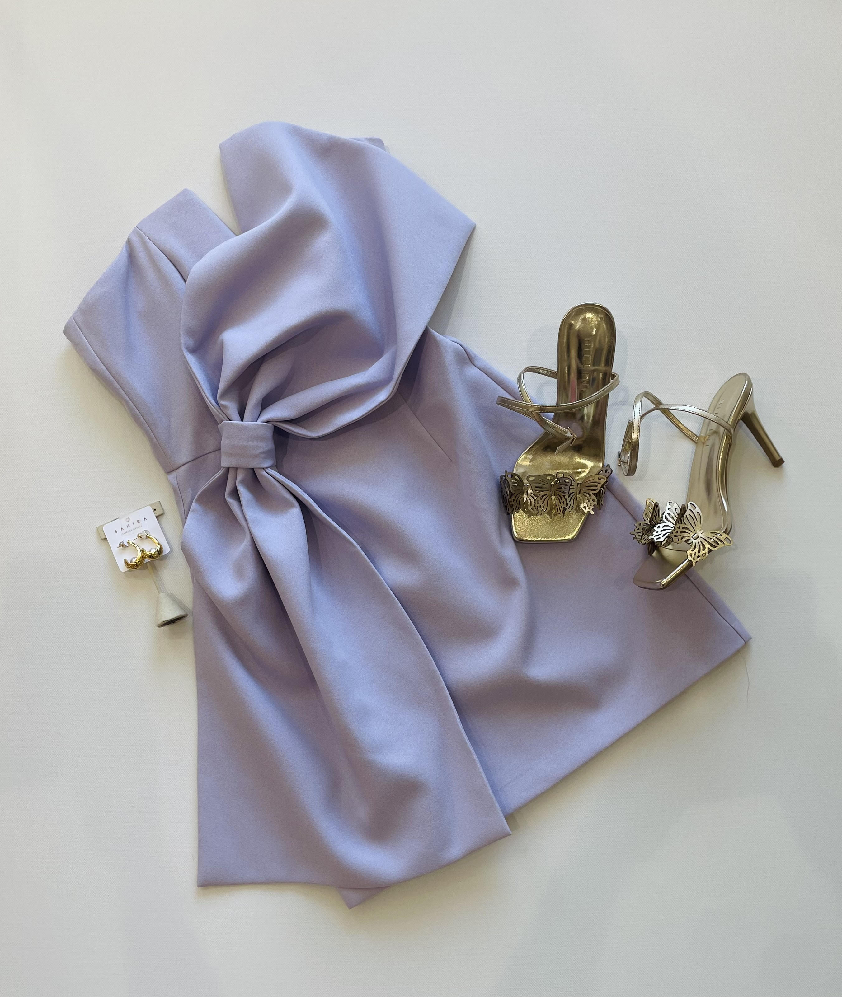 Zurich Dress in Lilac