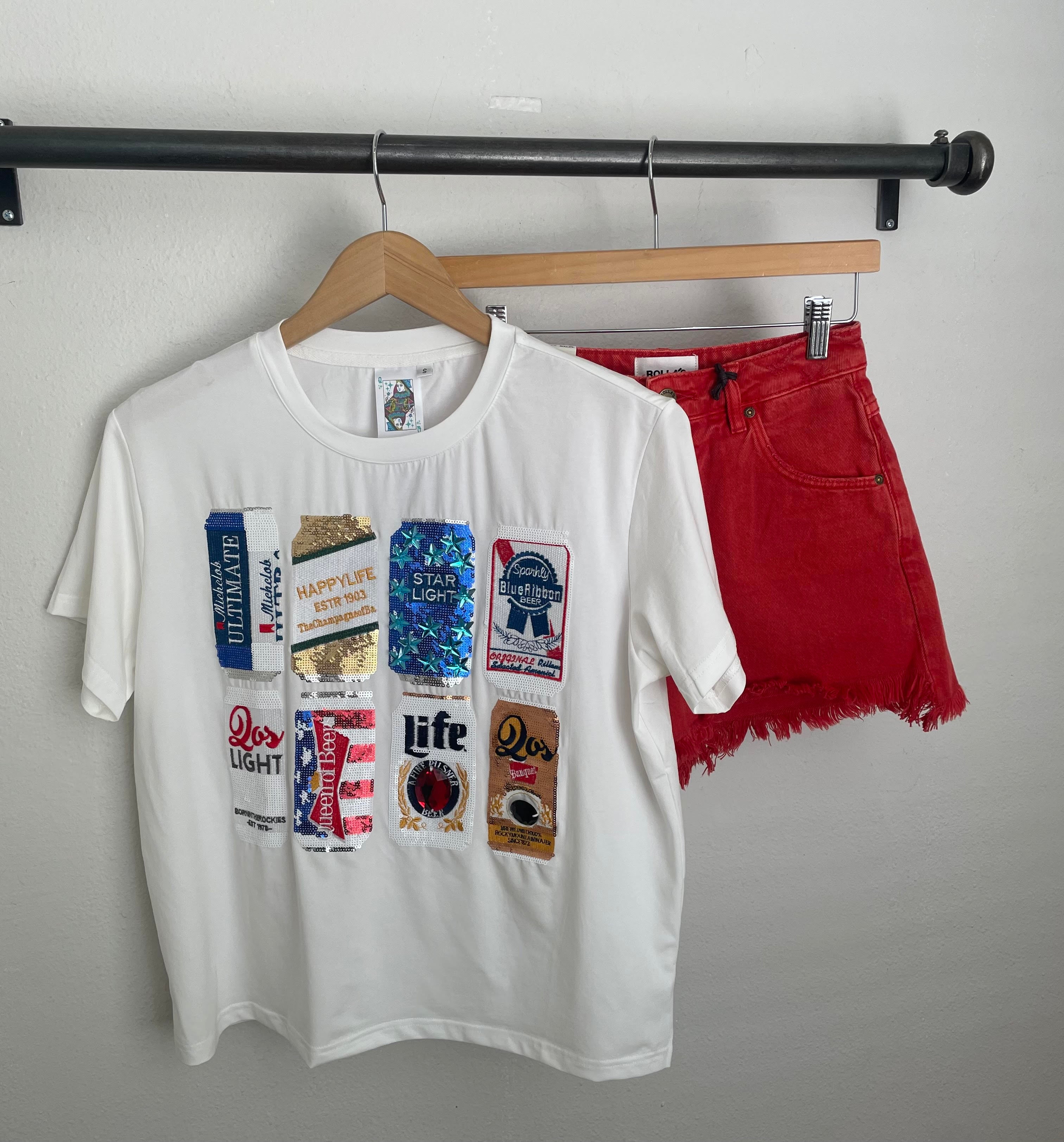 Red, White &amp; Beer Tee