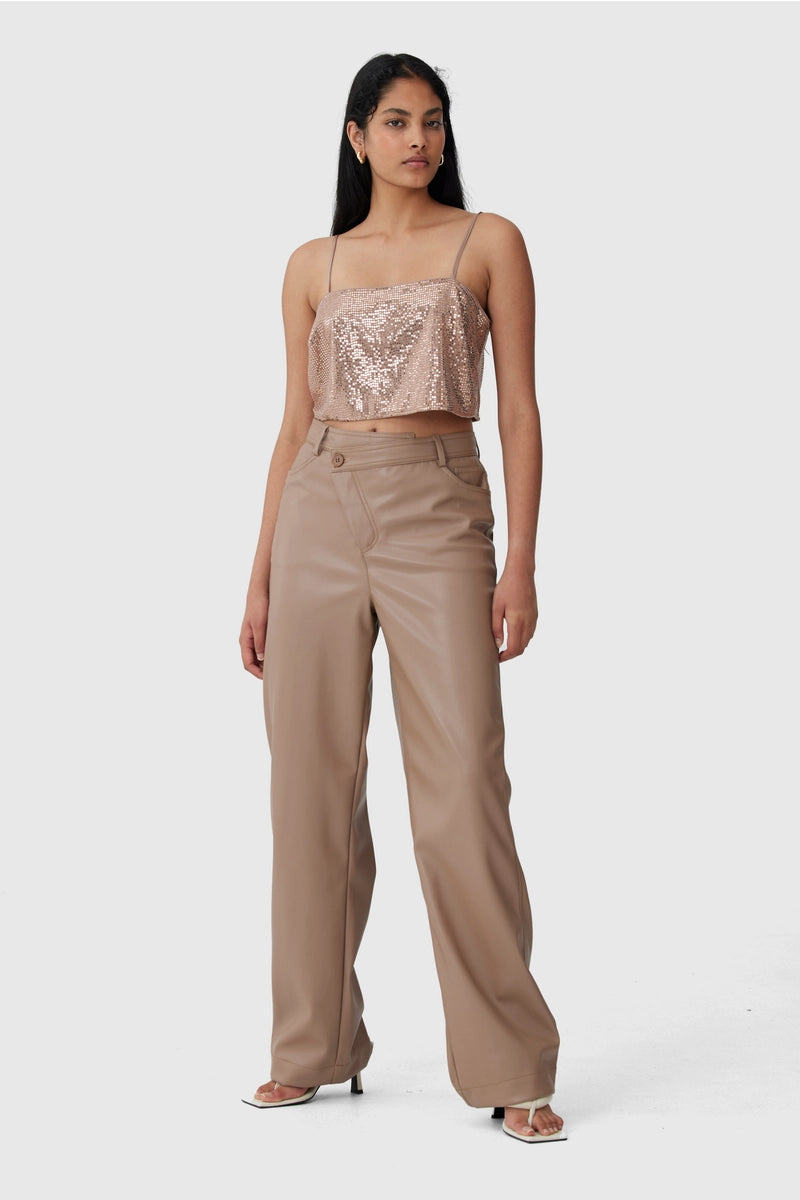 After Dark Top in Rose Gold