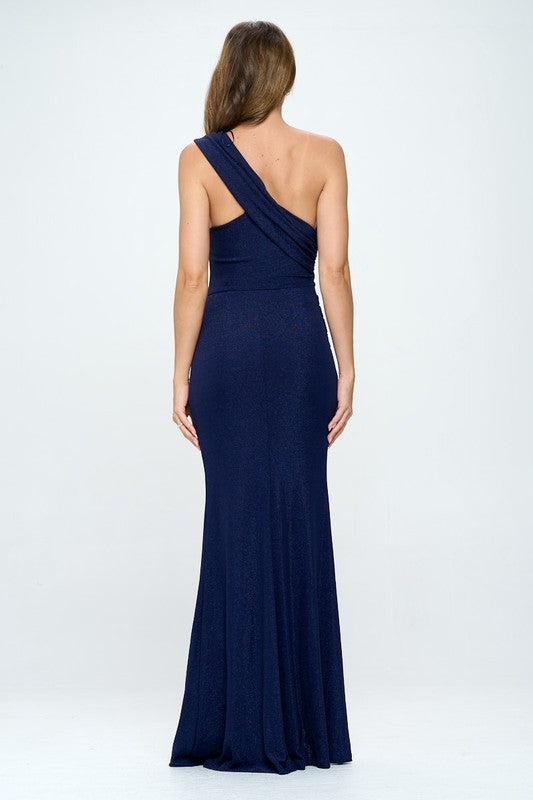 Amanda Gown in Navy