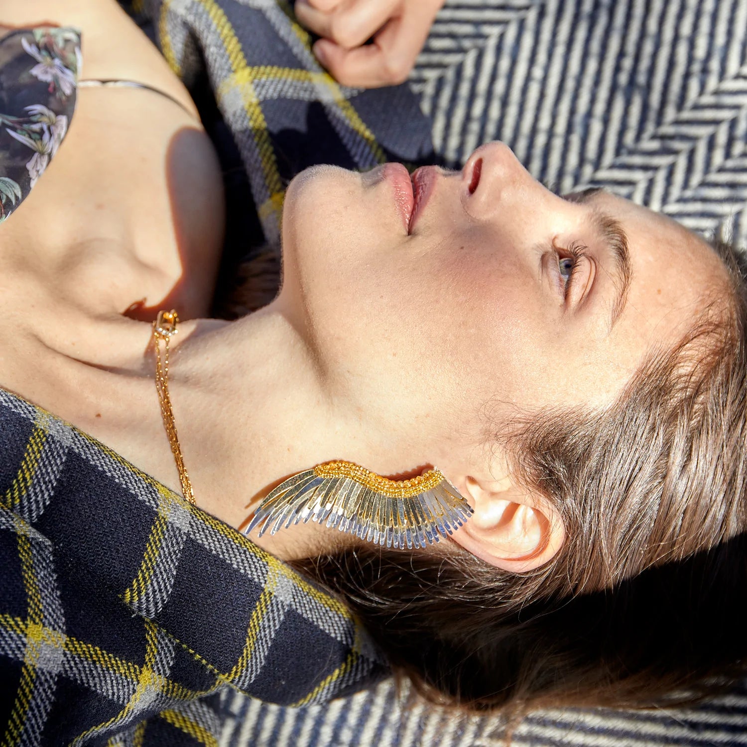 Madeline Earrings in Gold Silver